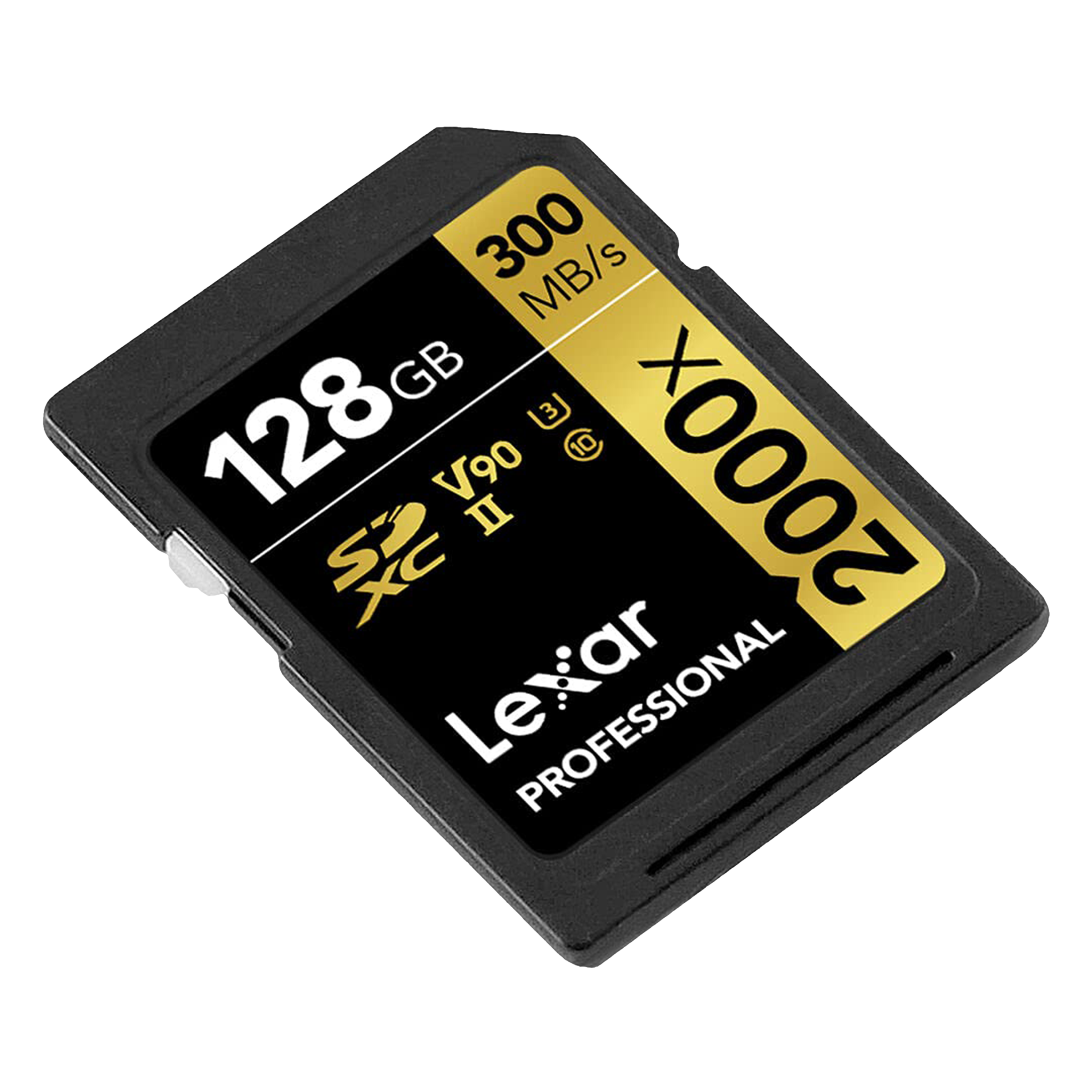 Lexar Professional 2000x GOLD Series SDXC/SDHC 128GB Class 10 300MB/s Memory Card Lexar Professional 2000x GOLD Series SDXC/SDHC 128GB Class 10 300MB/s Memory Card_5