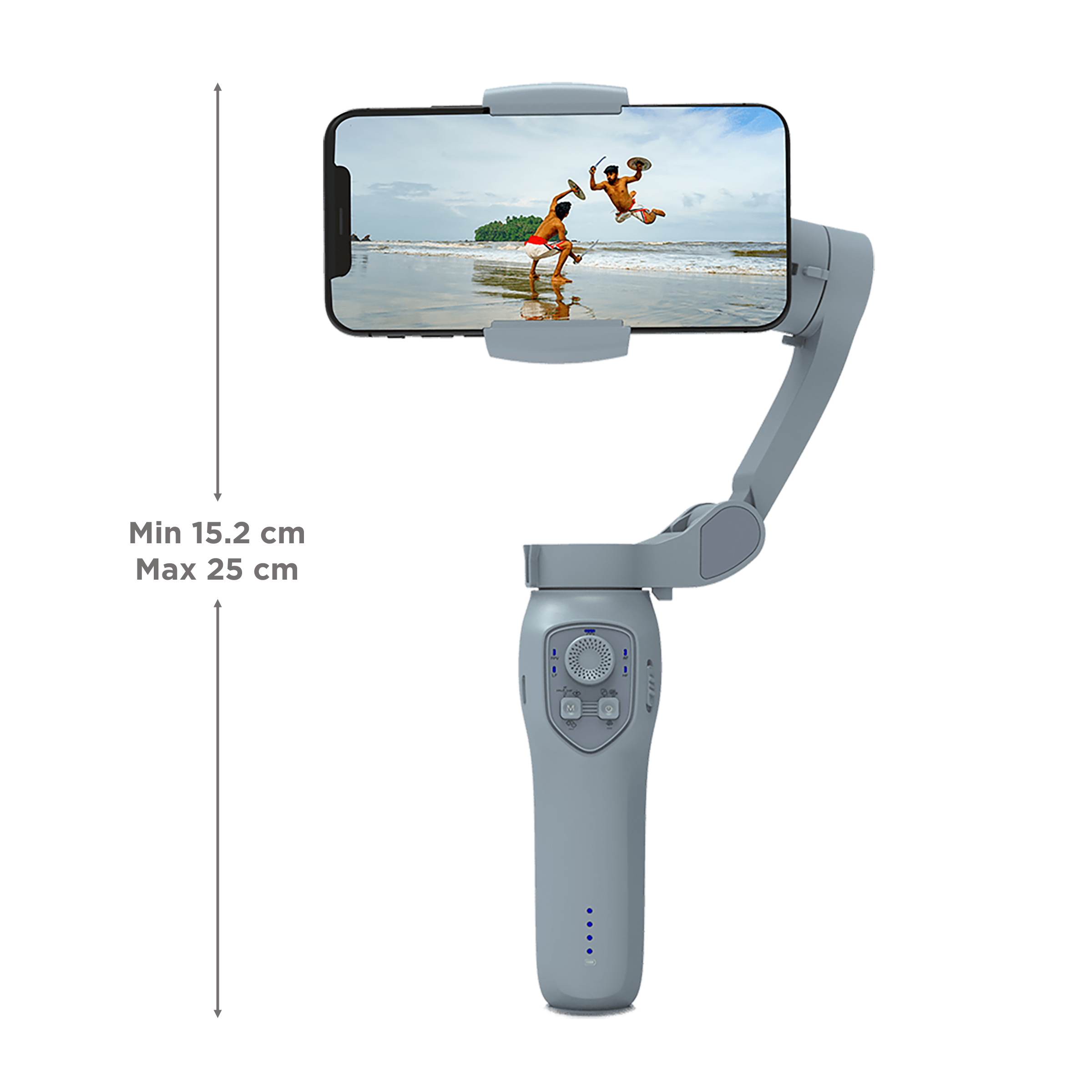 Qubo HGL01GR001 3-Axis Gimbal for Mobile (Smart Face & Object Tracking, Grey) Qubo HGL01GR001 3-Axis Gimbal for Mobile (Smart Face & Object Tracking, Grey)_3