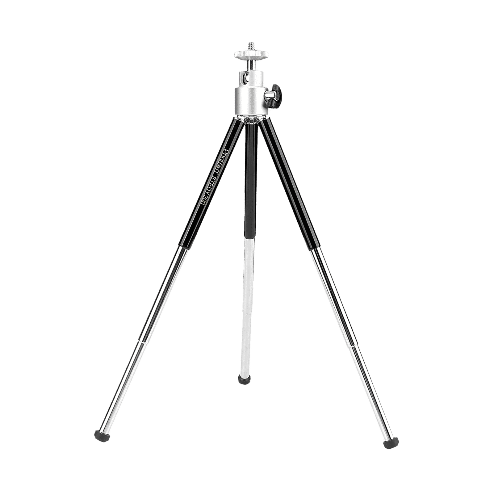 Photron Stedy 200 26.5cm Adjustable Mini Tripod for Mobile and Camera (360 Degree Rotatable, Black)_1