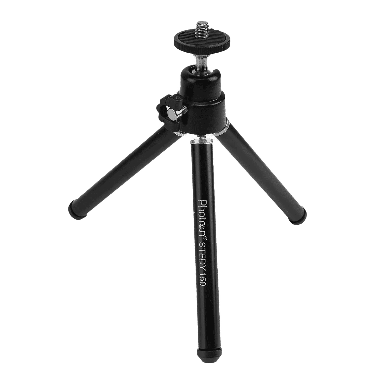 Photron Stedy 150 16.5cm Adjustable Tripod for Mobile and Camera (Ball Head, PH150M, Black)_4