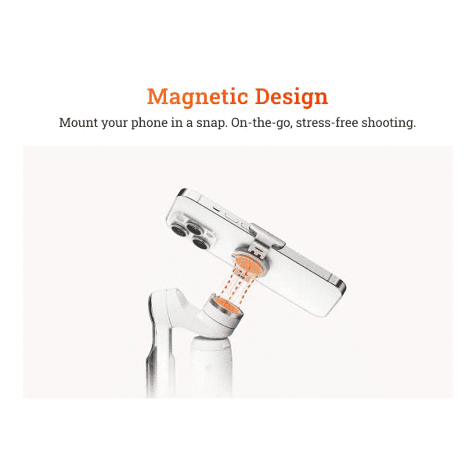 Insta360 Flow 3-Axis Gimbal for Mobile (Deep Track 3.0, Grey) Insta360 Flow 3-Axis Gimbal for Mobile (Deep Track 3.0, Grey)_6