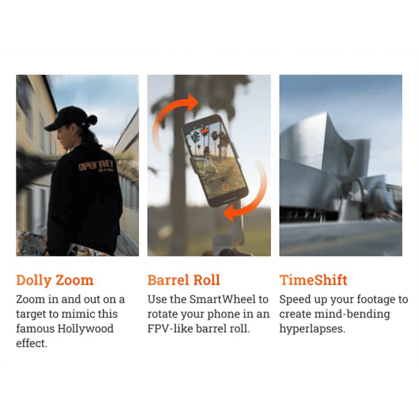 Insta360 Flow 3-Axis Gimbal for Mobile (Deep Track 3.0, Grey) Insta360 Flow 3-Axis Gimbal for Mobile (Deep Track 3.0, Grey)_12