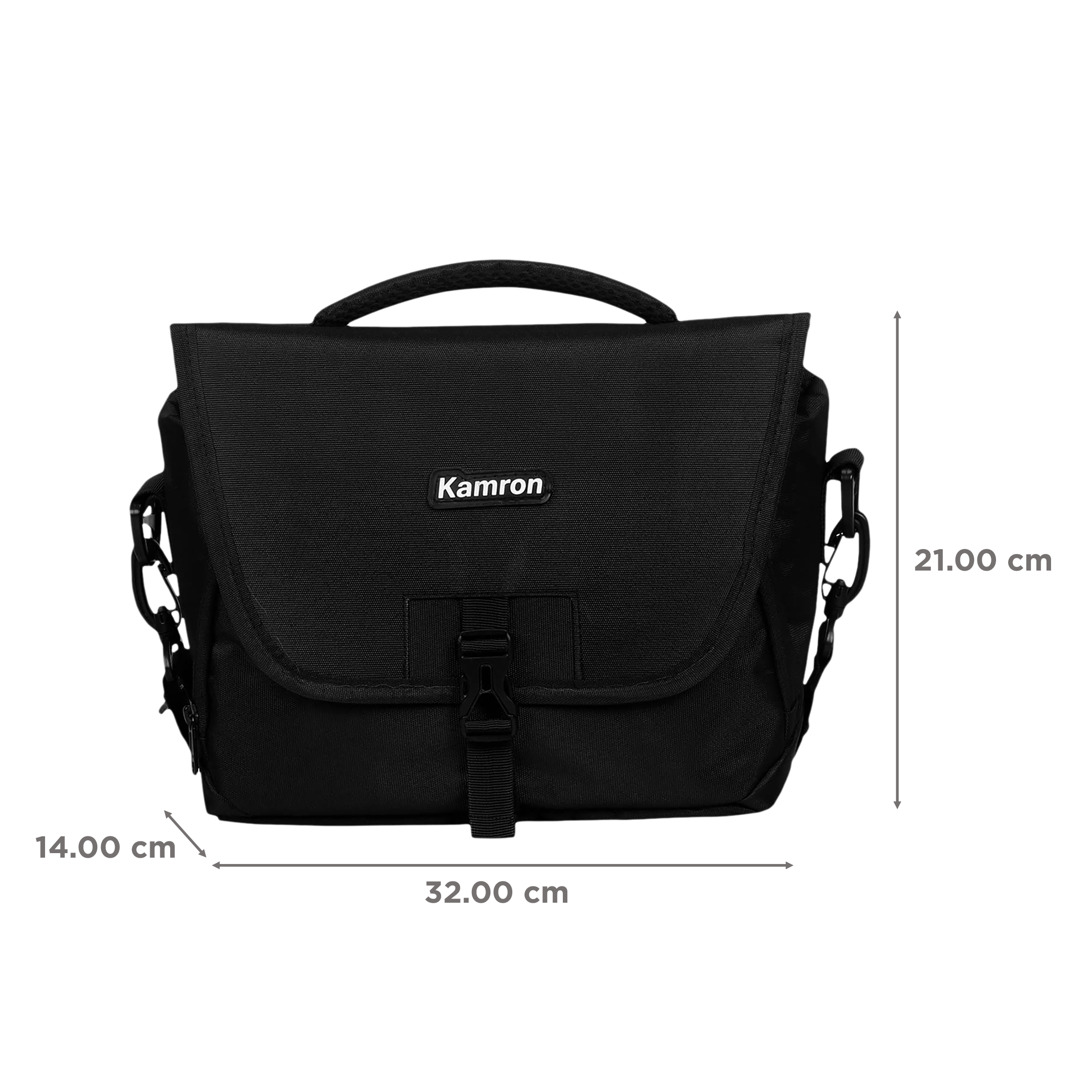 Kamron A11 Nylon Camera Shoulder Bag For DSLR (A11 , Black )_3
