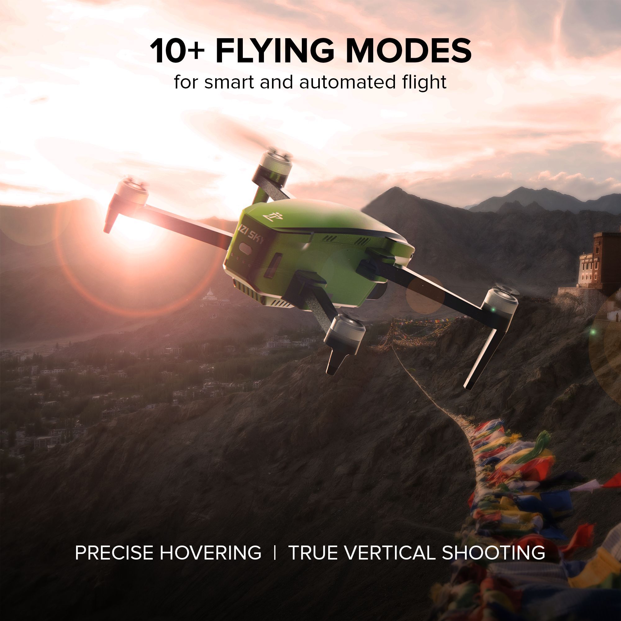 IZI Sky Drone (True Vertical Shooting, Green)_5