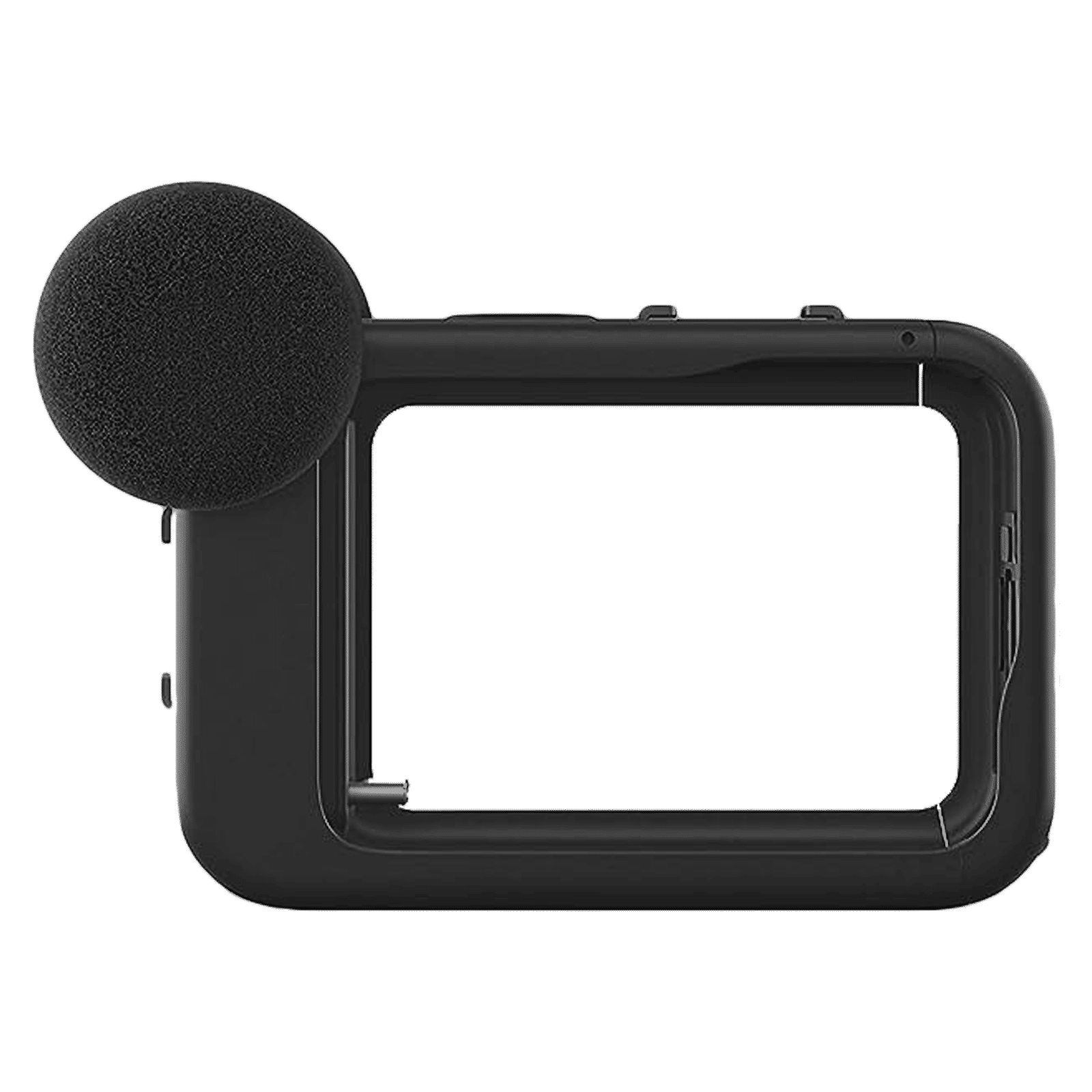 GoPro Camera Media Mod For HERO09 Black, HERO10 Black, HERO11 Black, HERO12 Black (Removable Windscreen, ADFMD-001, Black)_5