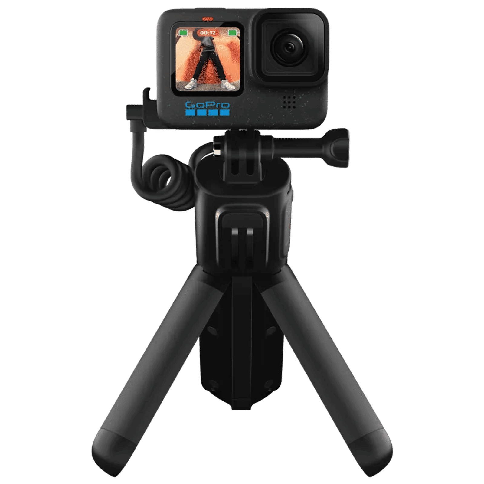 GoPro Volta 3000cm Adjustable Tripod for Action Camera with Remote (Weather Resistant, Black)_4