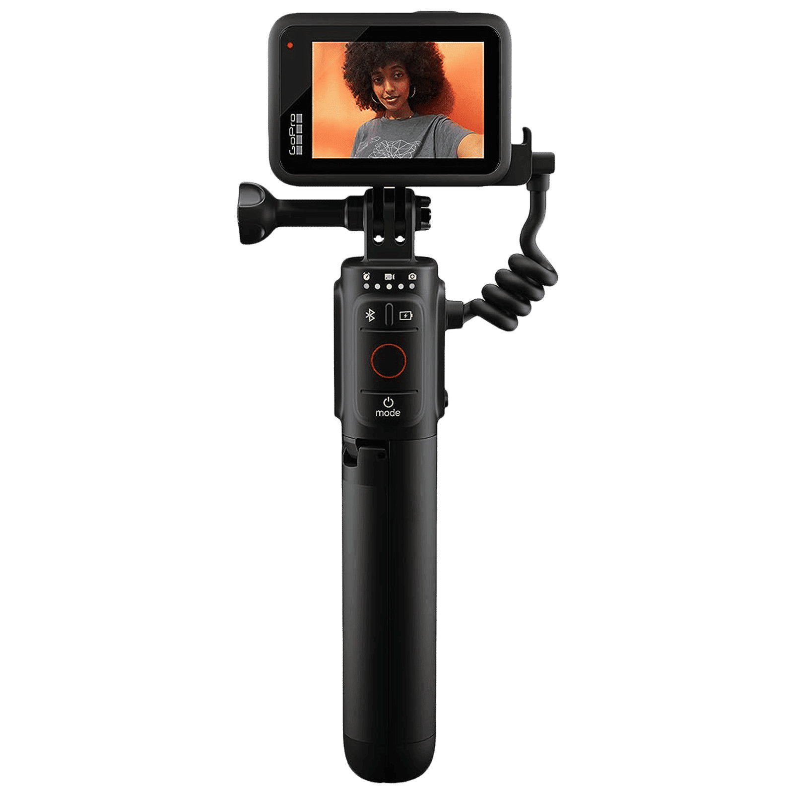 GoPro Volta 3000cm Adjustable Tripod for Action Camera with Remote (Weather Resistant, Black)_5