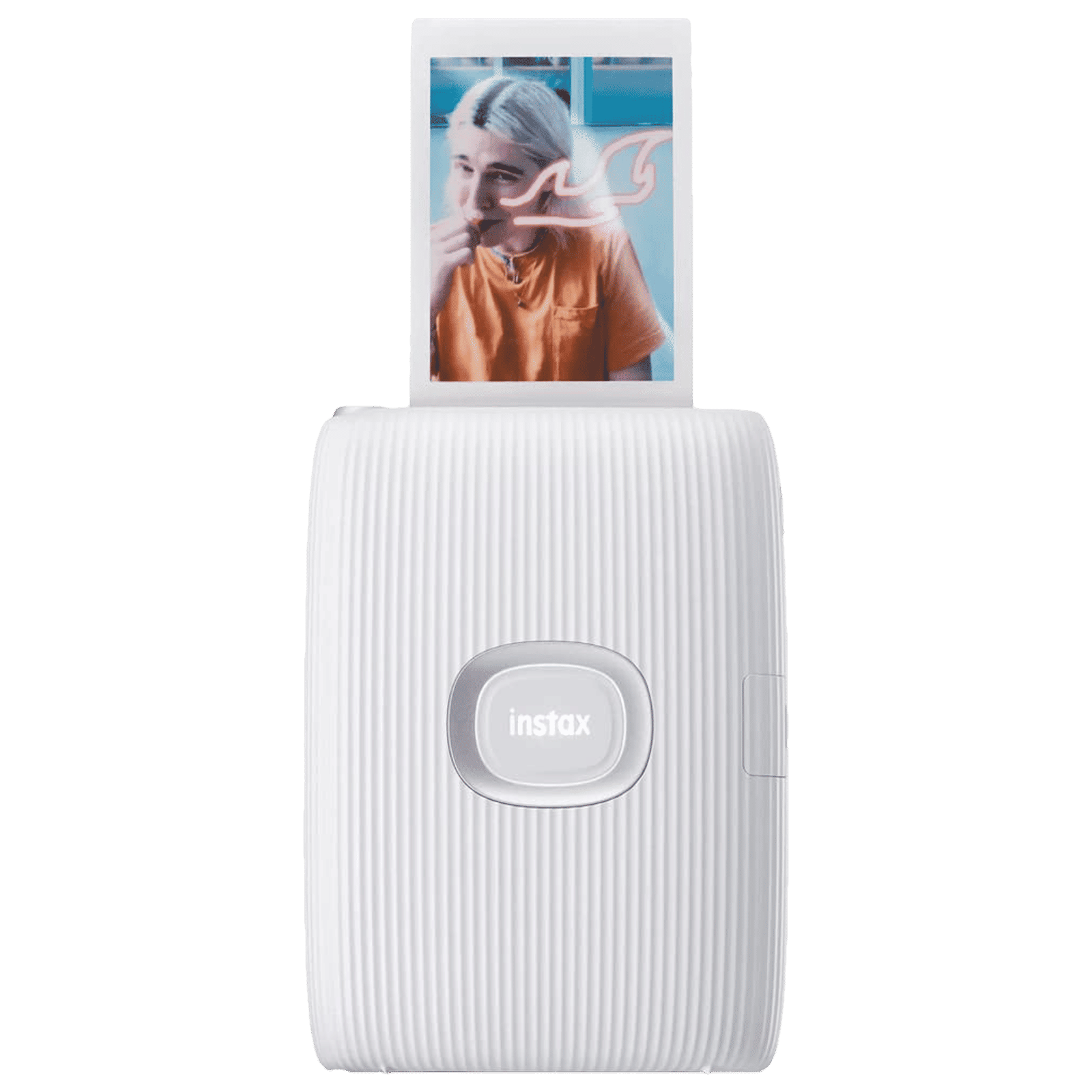FUJIFILM Instax Mini Link 2 Bluetooth Smartphone Printer (Built-in Motion Control Feature, Clay White)_4