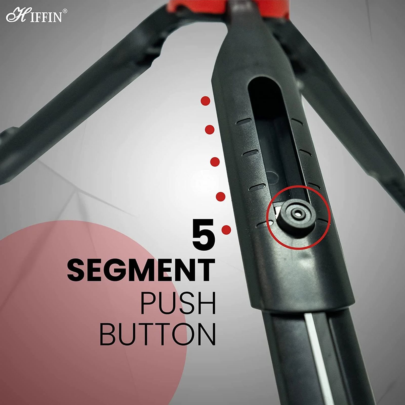 HIFFIN HF-350 18cm Adjustable Tripod for Mobile and Camera (360 Degree Rotatable, Black) HIFFIN HF-350 18cm Adjustable Tripod for Mobile and Camera (360 Degree Rotatable, Black)_5