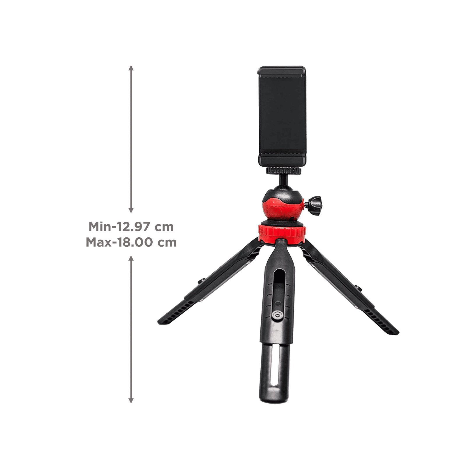 HIFFIN HF-350 18cm Adjustable Tripod for Mobile and Camera (360 Degree Rotatable, Black) HIFFIN HF-350 18cm Adjustable Tripod for Mobile and Camera (360 Degree Rotatable, Black)_2