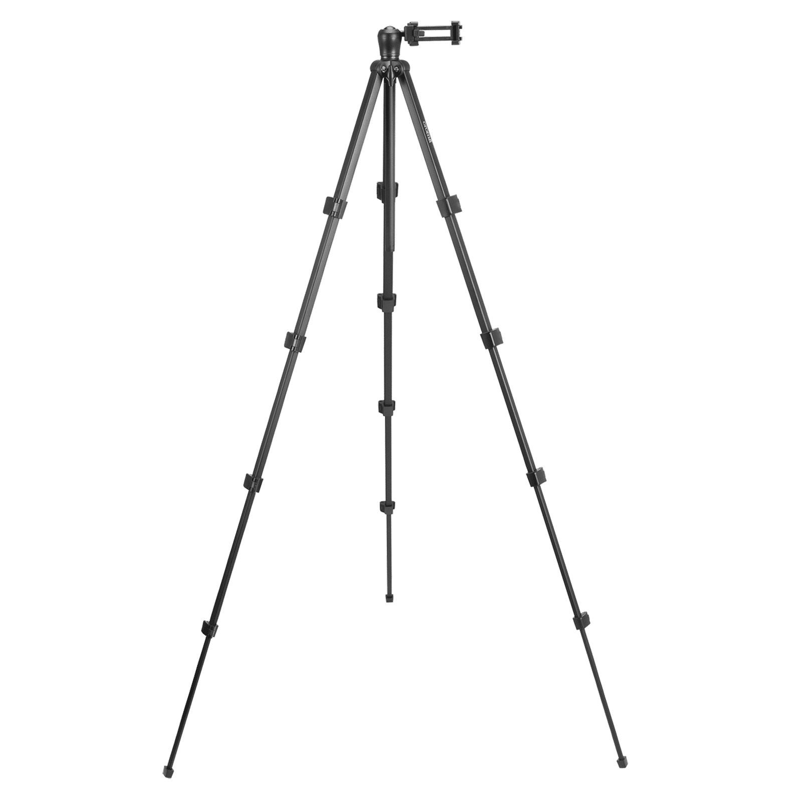 Croma 148cm Adjustable Tripod for Mobile and Camera (360 Degree Rotatable, Black)_9