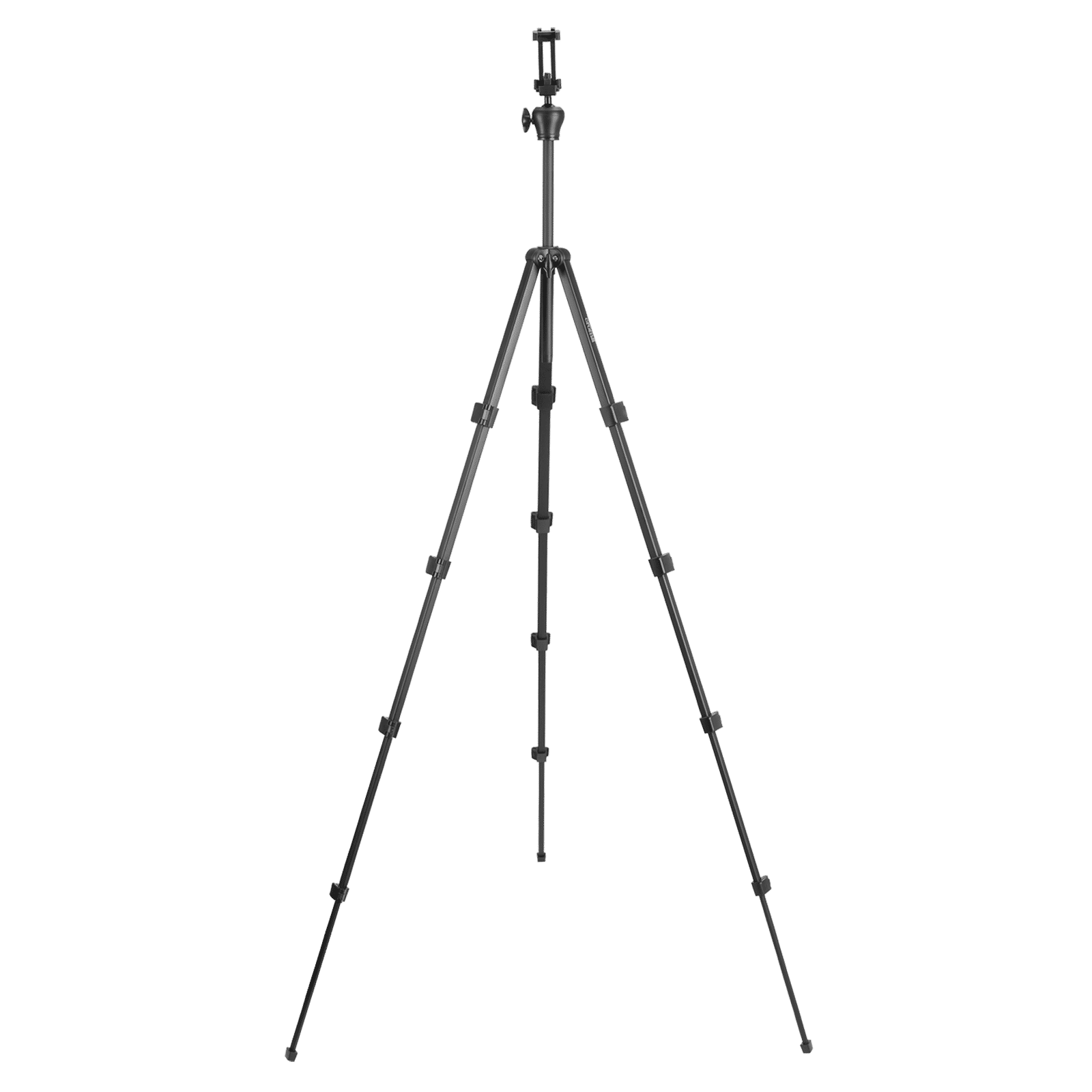 Croma 148cm Adjustable Tripod for Mobile and Camera (360 Degree Rotatable, Black)_10