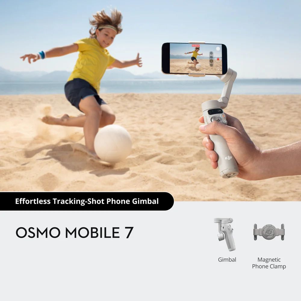 DJI Osmo 7 3-Axis Gimble for Mobile (ActiveTrack 7.0, Grey) DJI Osmo 7 3-Axis Gimble for Mobile (ActiveTrack 7.0, Grey)_8