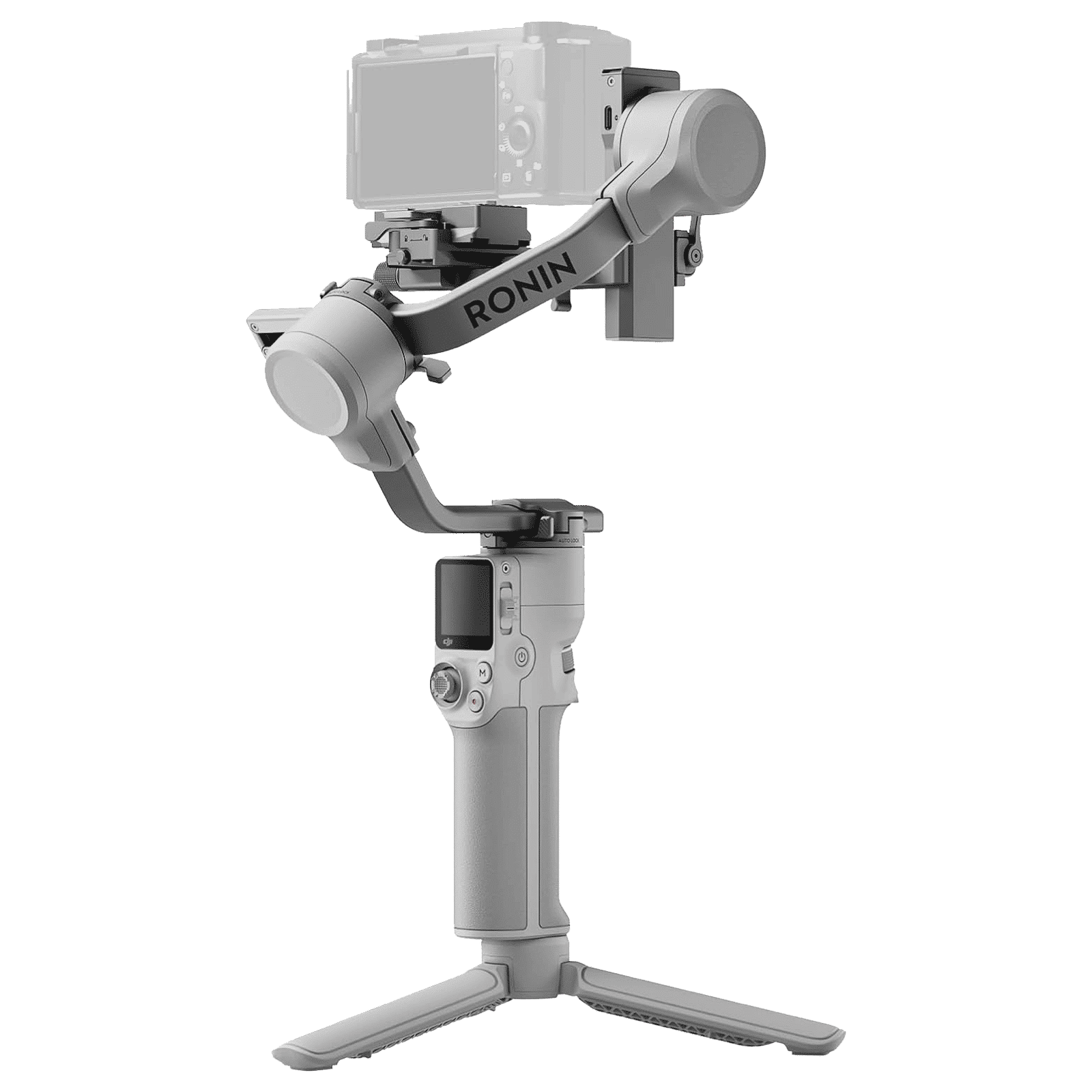 DJI RS 4 Mini 3-Axis Gimble for Mobile and Camera (Intelligent Tracking, Grey)_1