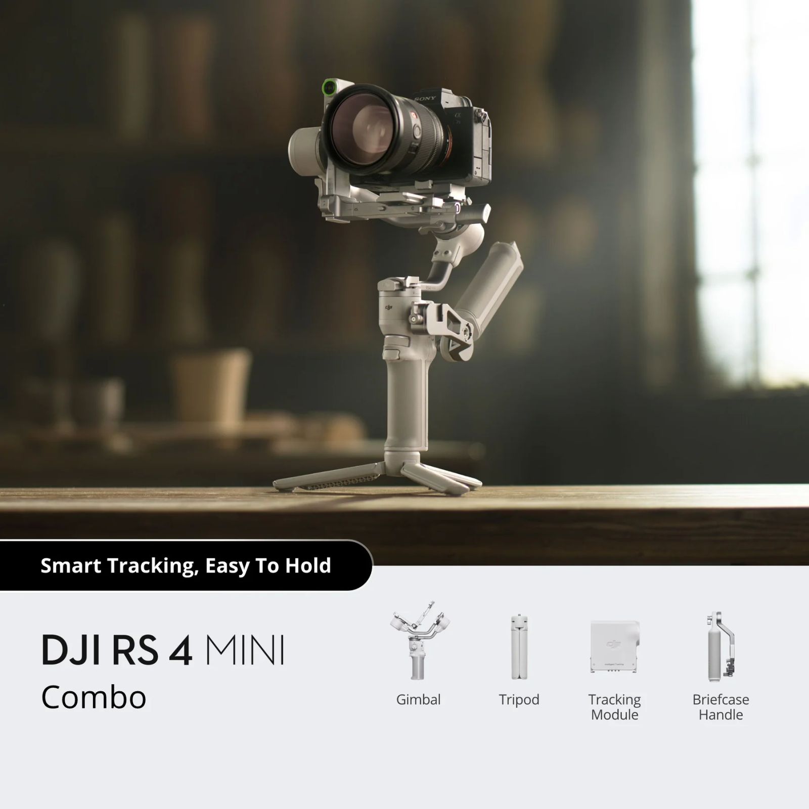 DJI RS 4 Mini Combo 3-Axis Gimble for Mobile and Camera (Intelligent Tracking, Grey)_7