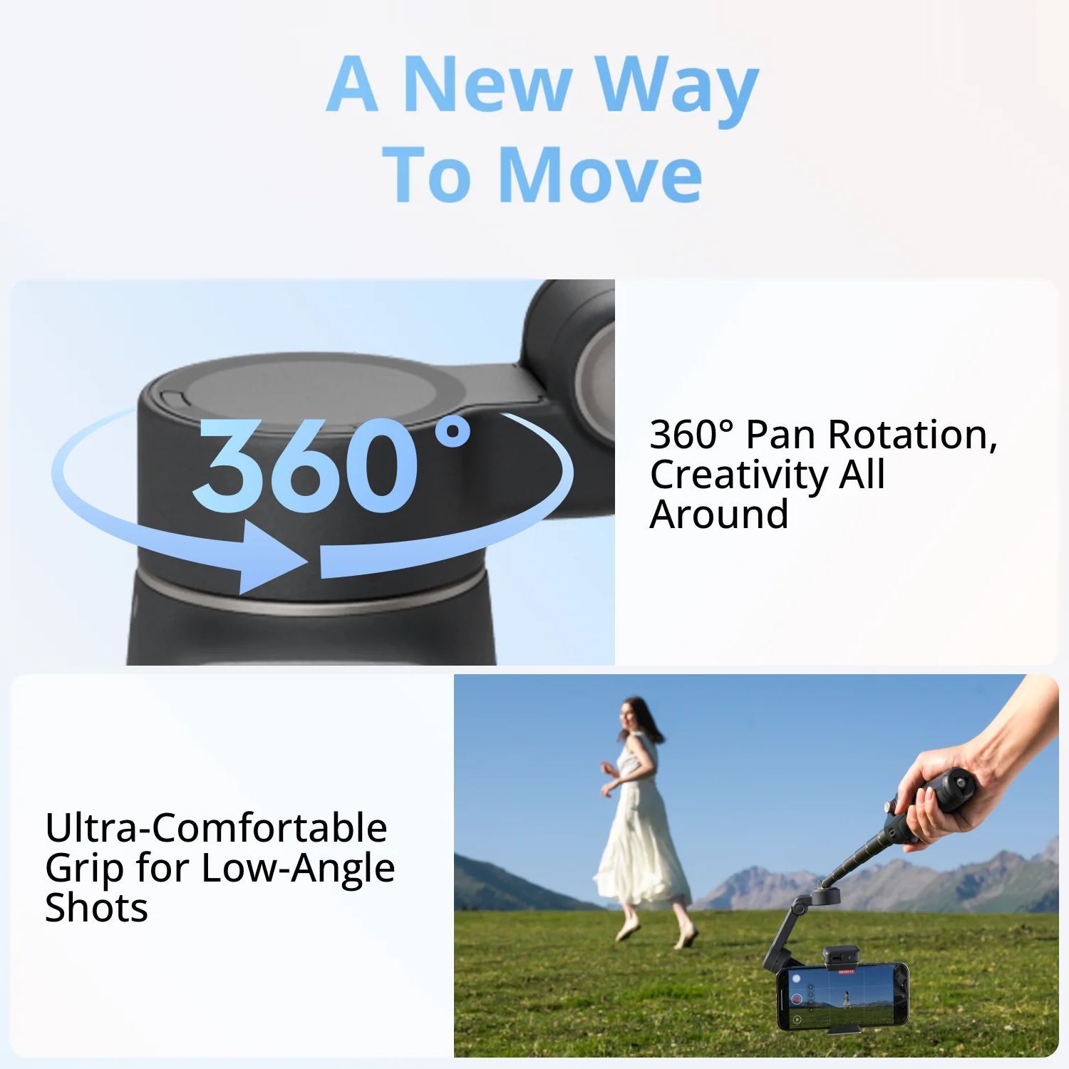 DJI OSMO 8 3-Axis Gimble for Mobile (Active Track 7.0, Black)_14