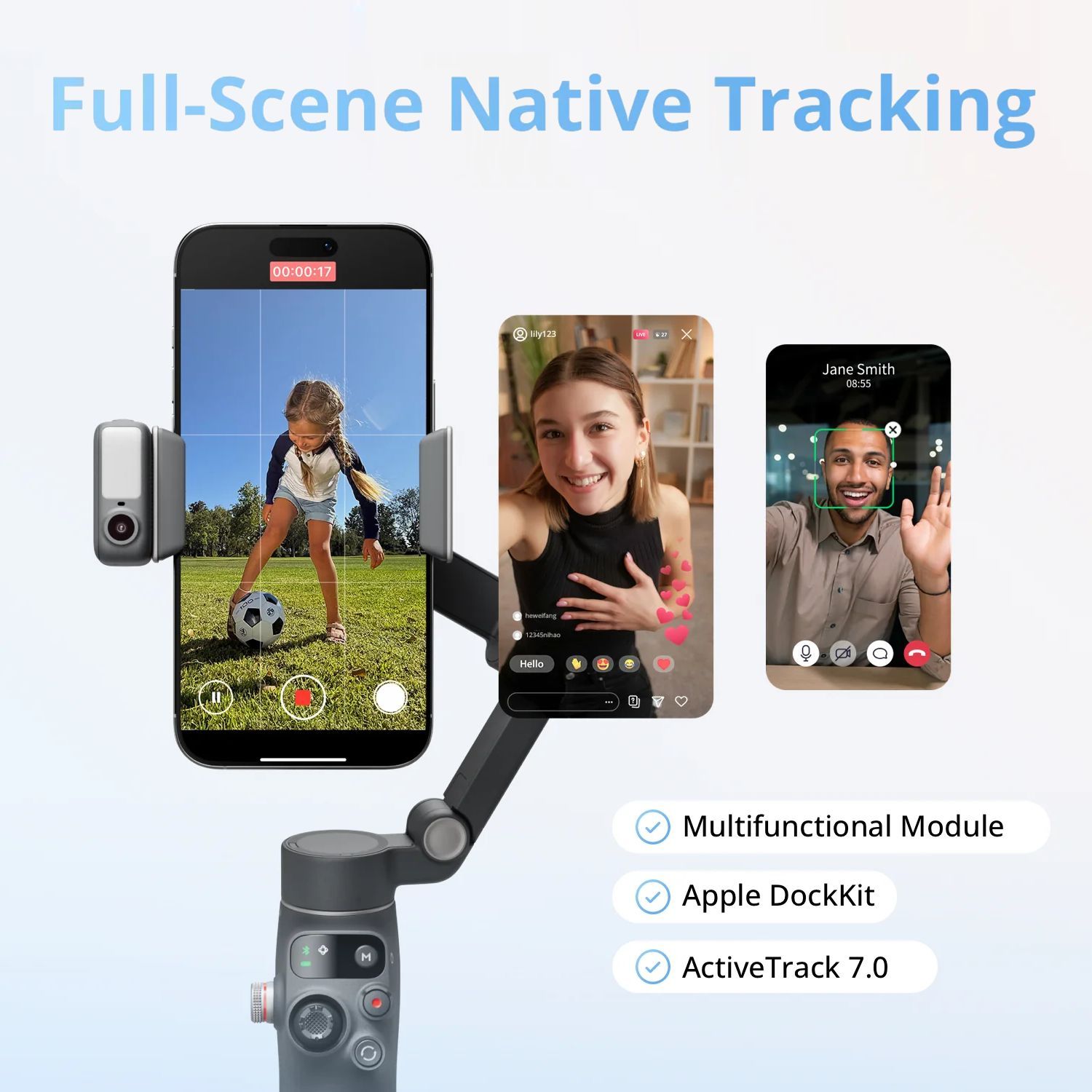 DJI OSMO 8 3-Axis Gimble for Mobile (Active Track 7.0, Black)_15