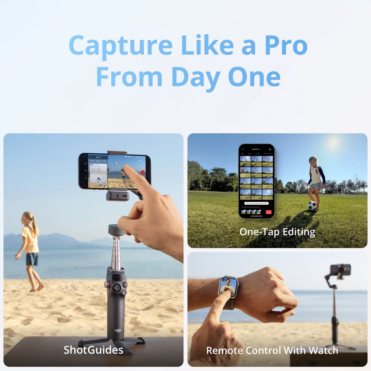 DJI OSMO 8 3-Axis Gimble for Mobile (Active Track 7.0, Black)_18