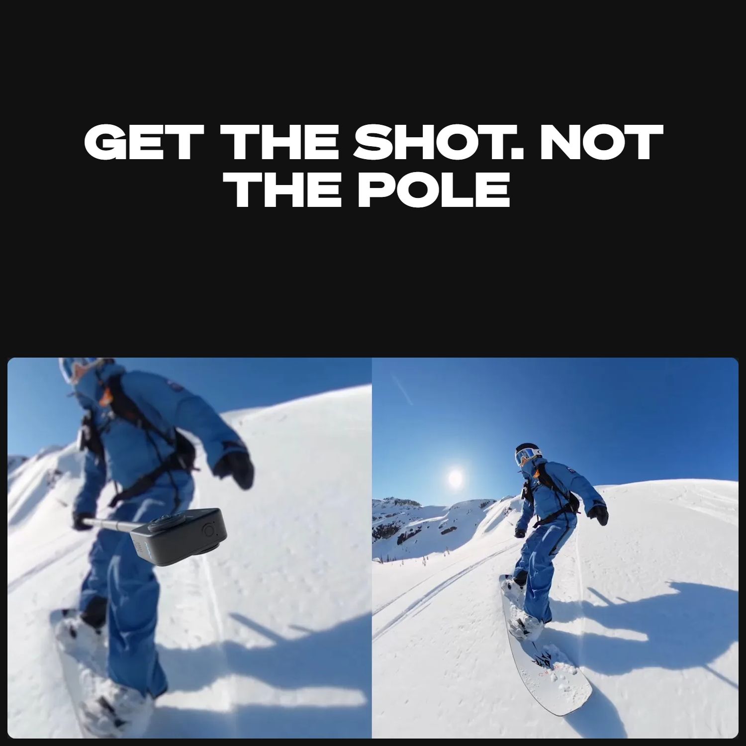 GoPro 9 Feet Extension Pole Finger Mount Adapter for Camera (Invisible-Pole Shots, Black)_18