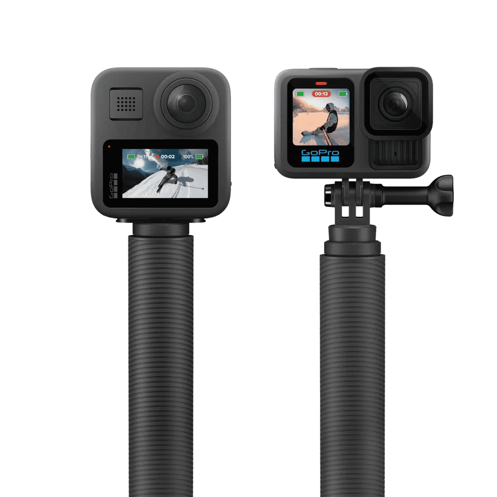 GoPro 4 Feet Extension Pole Finger Mount Adapter for Camera (Invisible 360 Grip, Black) GoPro 4 Feet Extension Pole Finger Mount Adapter for Camera (Invisible 360 Grip, Black)_10