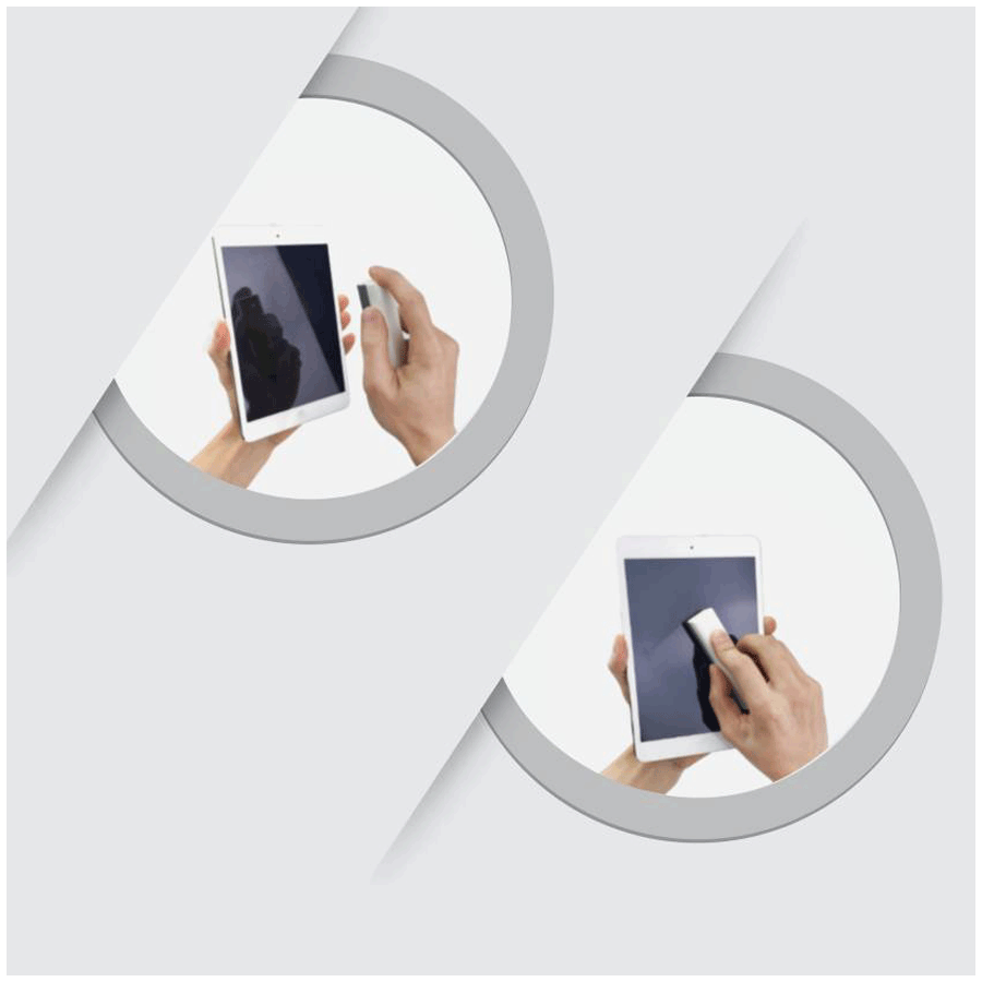 PORTRONICS Swipe Screen Cleaner (POR 756, Grey)_4