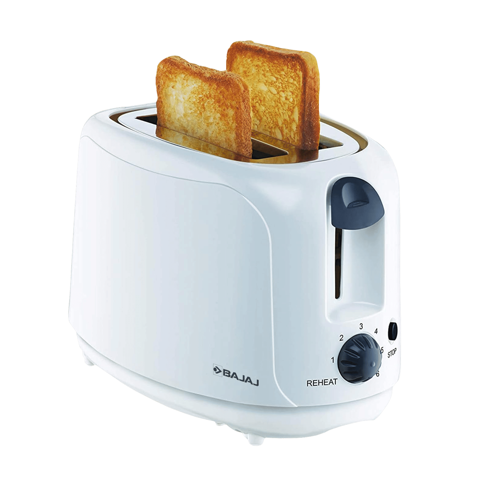 BAJAJ Majesty 750W 2 Slice Pop-Up Toaster with Slide Out Crumb Tray (White) BAJAJ Majesty 750W 2 Slice Pop-Up Toaster with Slide Out Crumb Tray (White)_6