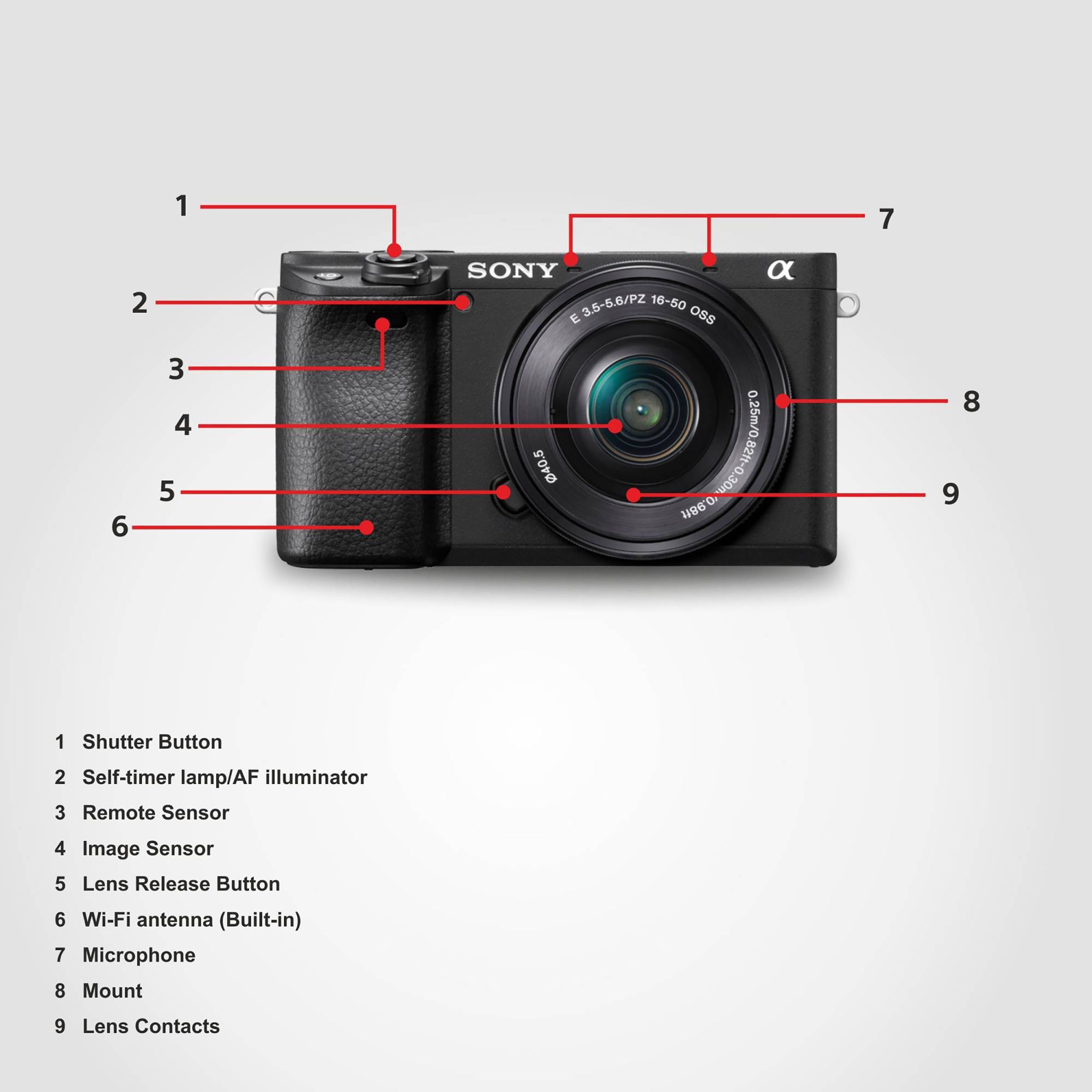 SONY Alpha 6400 24.2MP Mirrorless Camera (16-50 mm Lens, 23.5 x 15.6 mm Sensor, Tiltable Screen) SONY Alpha 6400 24.2MP Mirrorless Camera (16-50 mm Lens, 23.5 x 15.6 mm Sensor, Tiltable Screen)_10