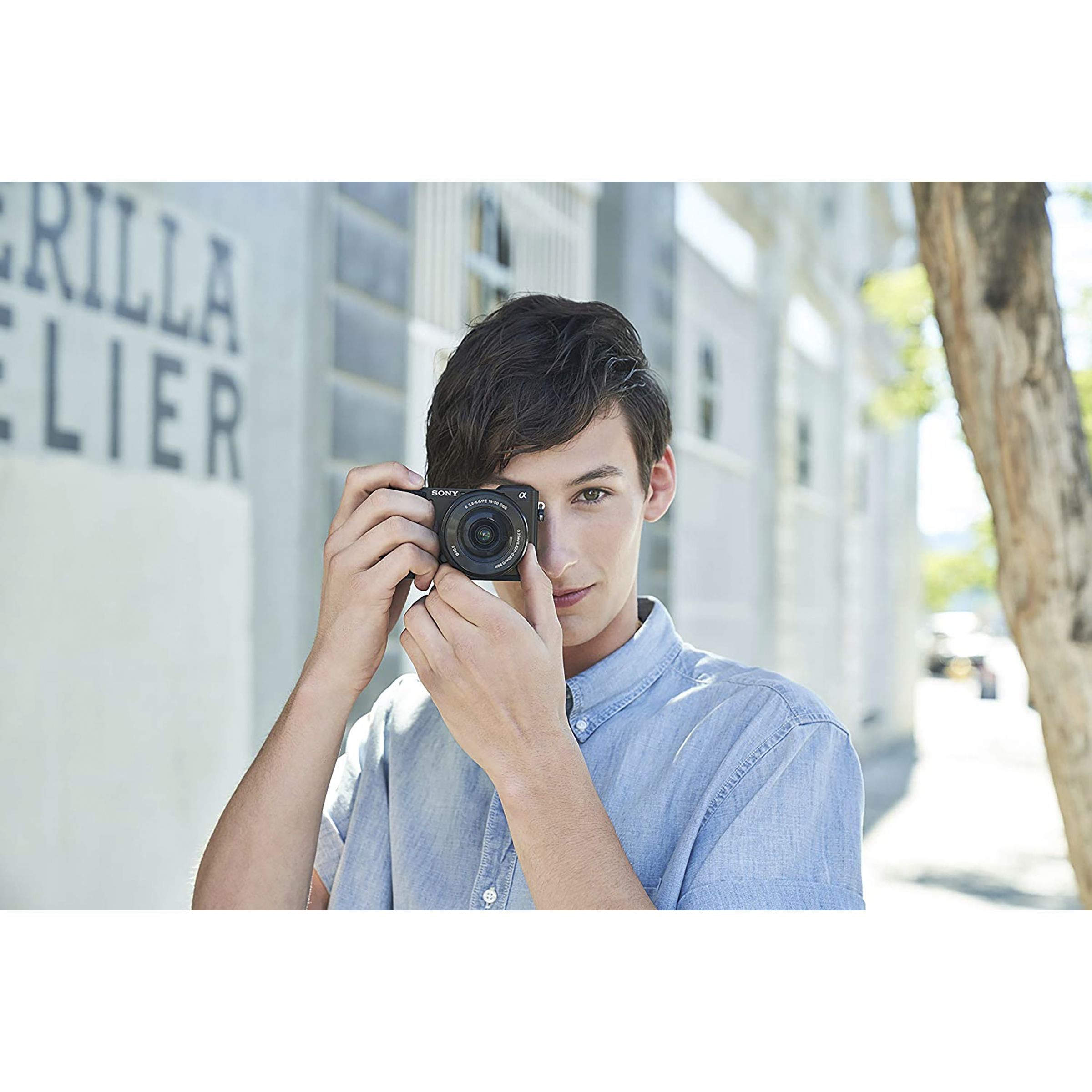 SONY Alpha 6100 24.2MP Mirrorless Camera (16-50 mm and 55-210 mm Lens, 23.5 x 15.6 mm Sensor, Tiltable LCD Screen)_14