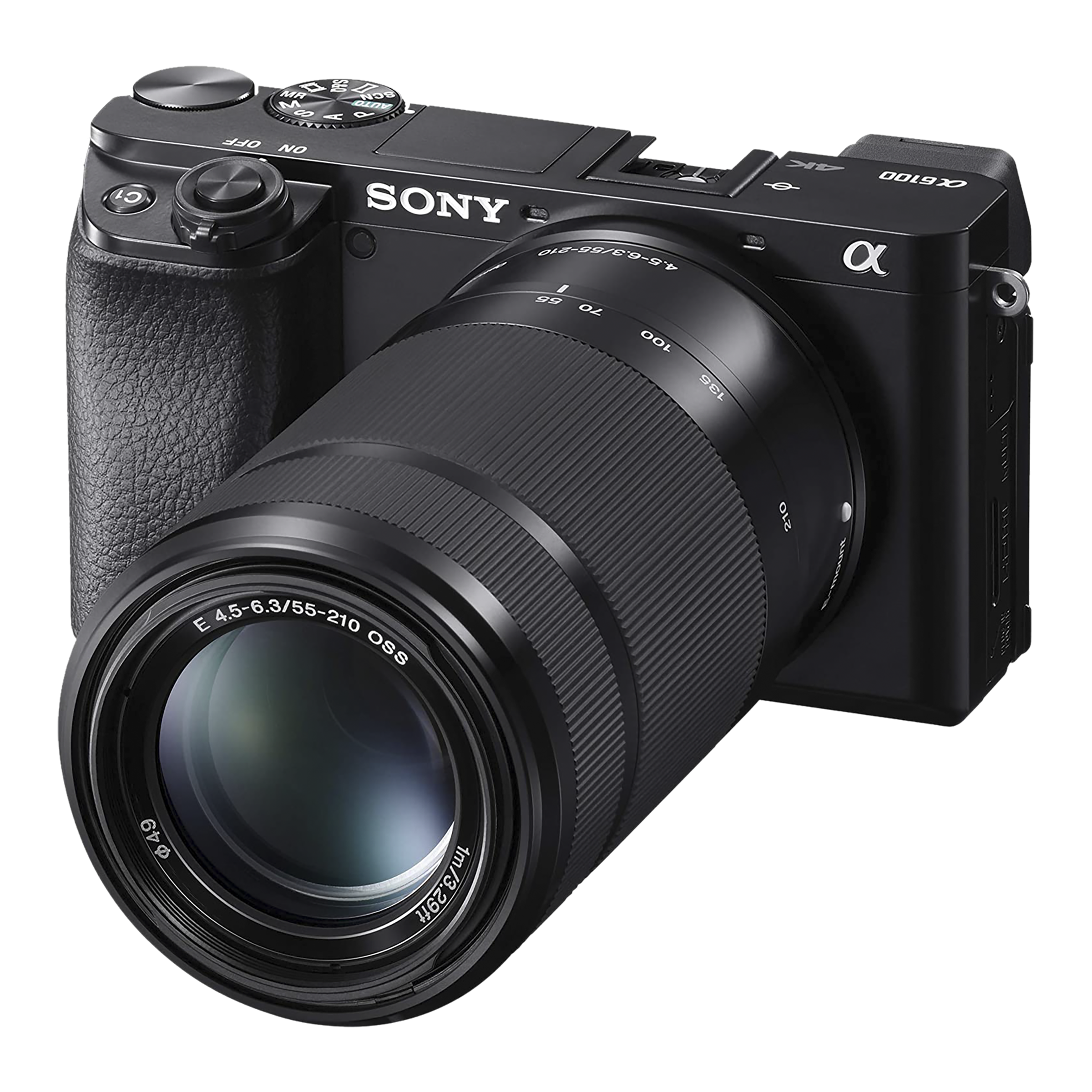 SONY Alpha 6100 24.2MP Mirrorless Camera (16-50 mm and 55-210 mm Lens, 23.5 x 15.6 mm Sensor, Tiltable LCD Screen)_4