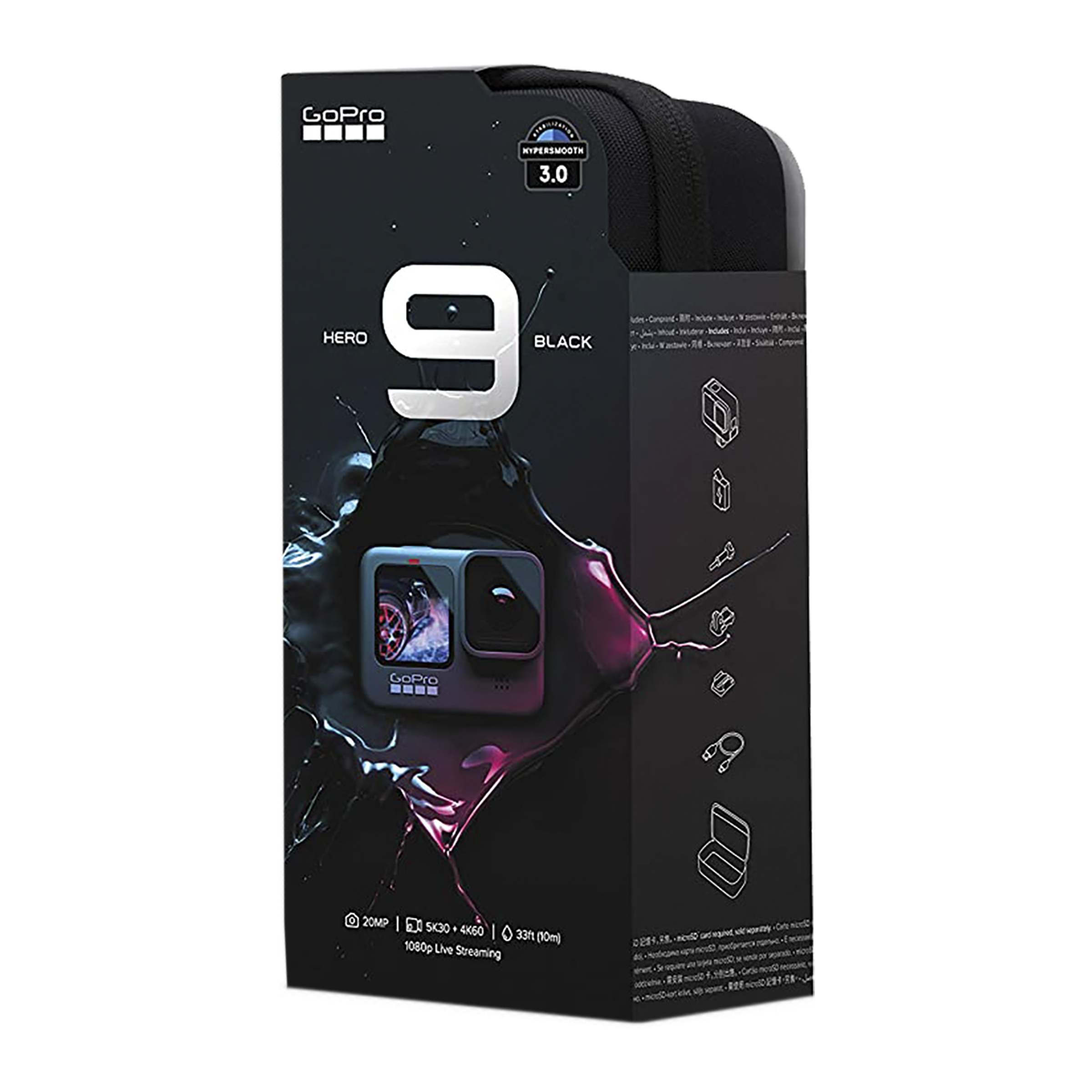 GoPro Hero9 5K and 20MP 30 FPS Waterproof Action Camera with Bluetooth Connectivity (Black) GoPro Hero9 5K and 20MP 30 FPS Waterproof Action Camera with Bluetooth Connectivity (Black)_10