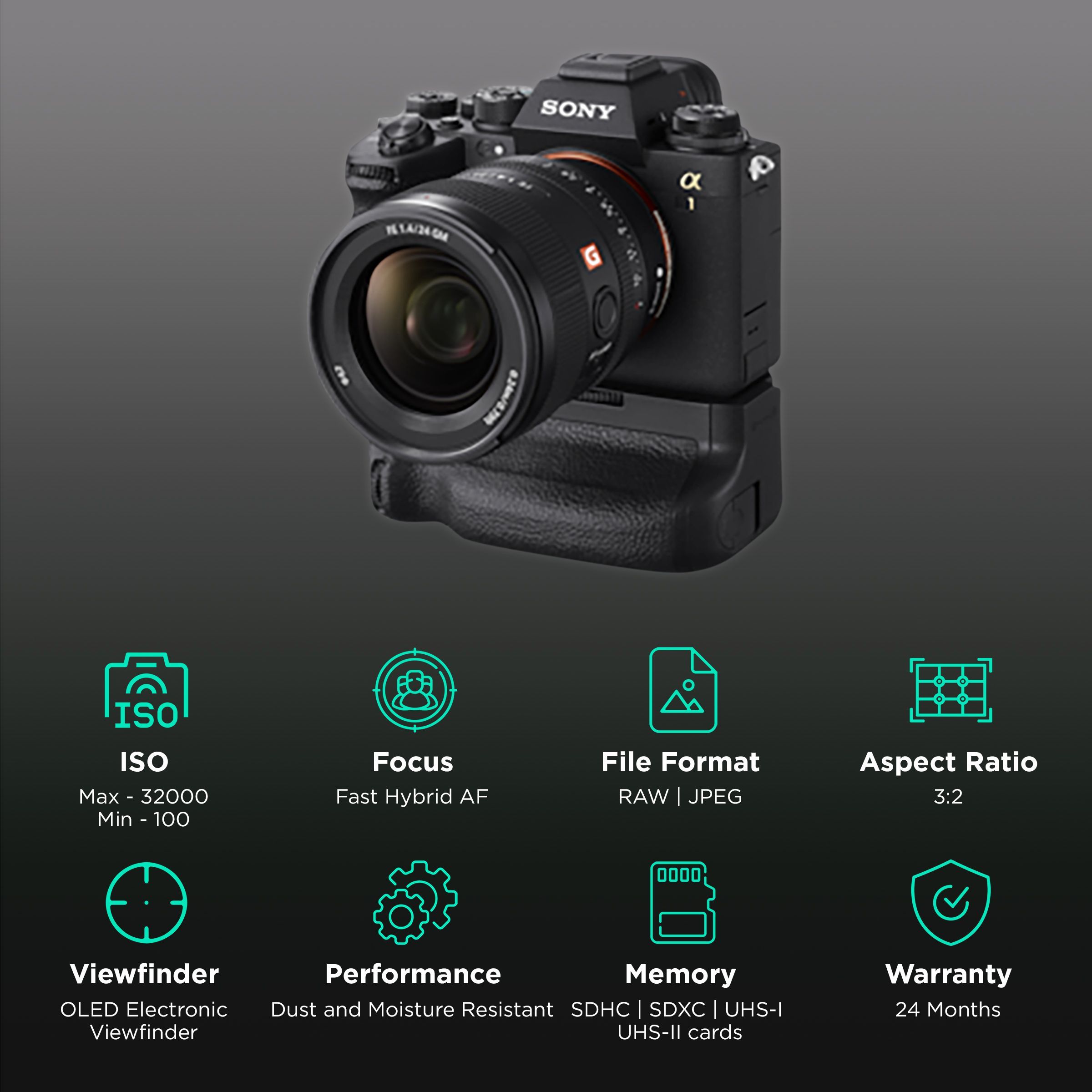 SONY Alpha 1 50.1MP Mirrorless Camera (Body Only, 35.9 x 24 mm Sensor, Real Time Eye Auto Focus)_3