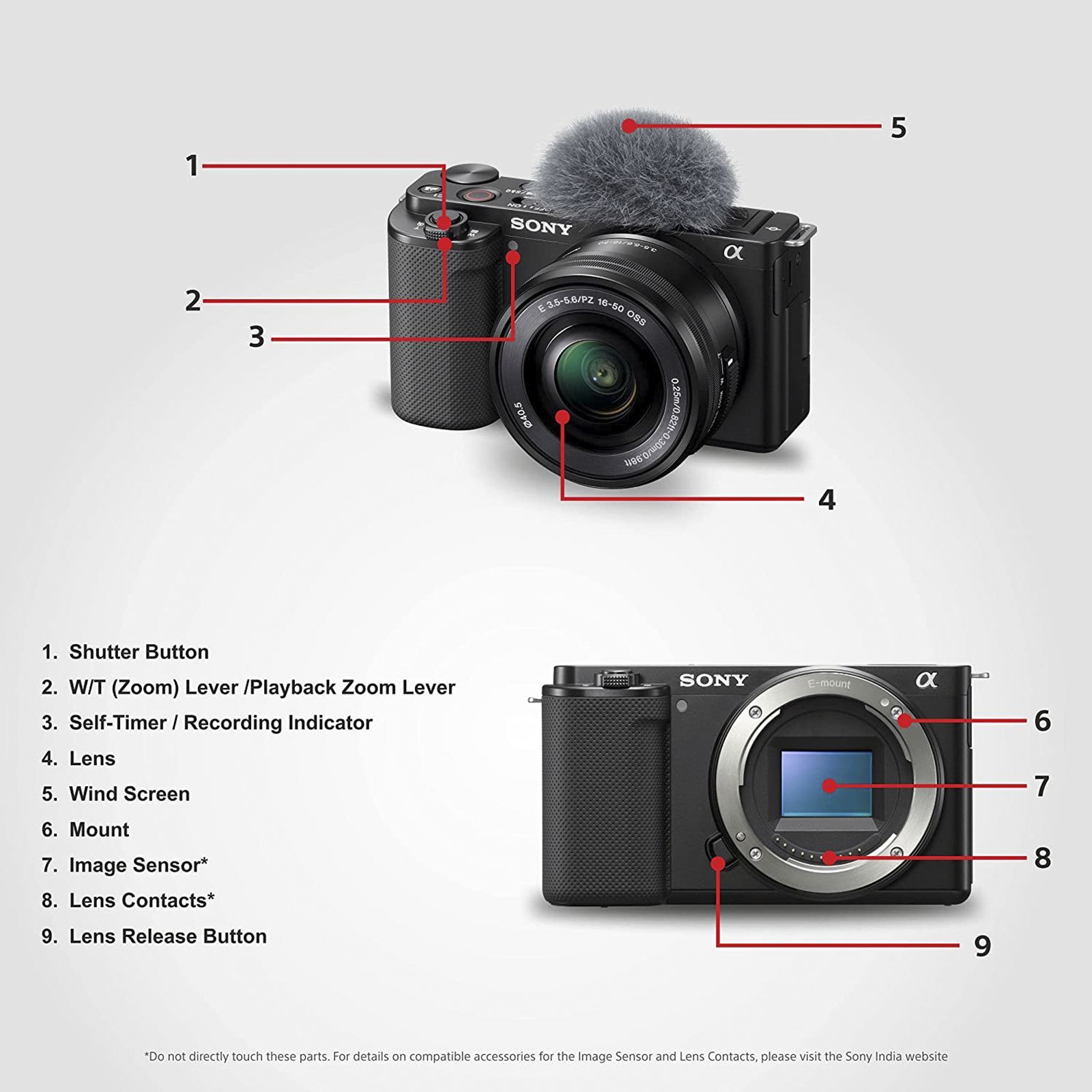 SONY Alpha ZV-E10 24.2MP Mirrorless Camera (Body Only, 23.5 x 15.6 mm Sensor, Real-Time Eye Auto Focus) SONY Alpha ZV-E10 24.2MP Mirrorless Camera (Body Only, 23.5 x 15.6 mm Sensor, Real-Time Eye Auto Focus)_8