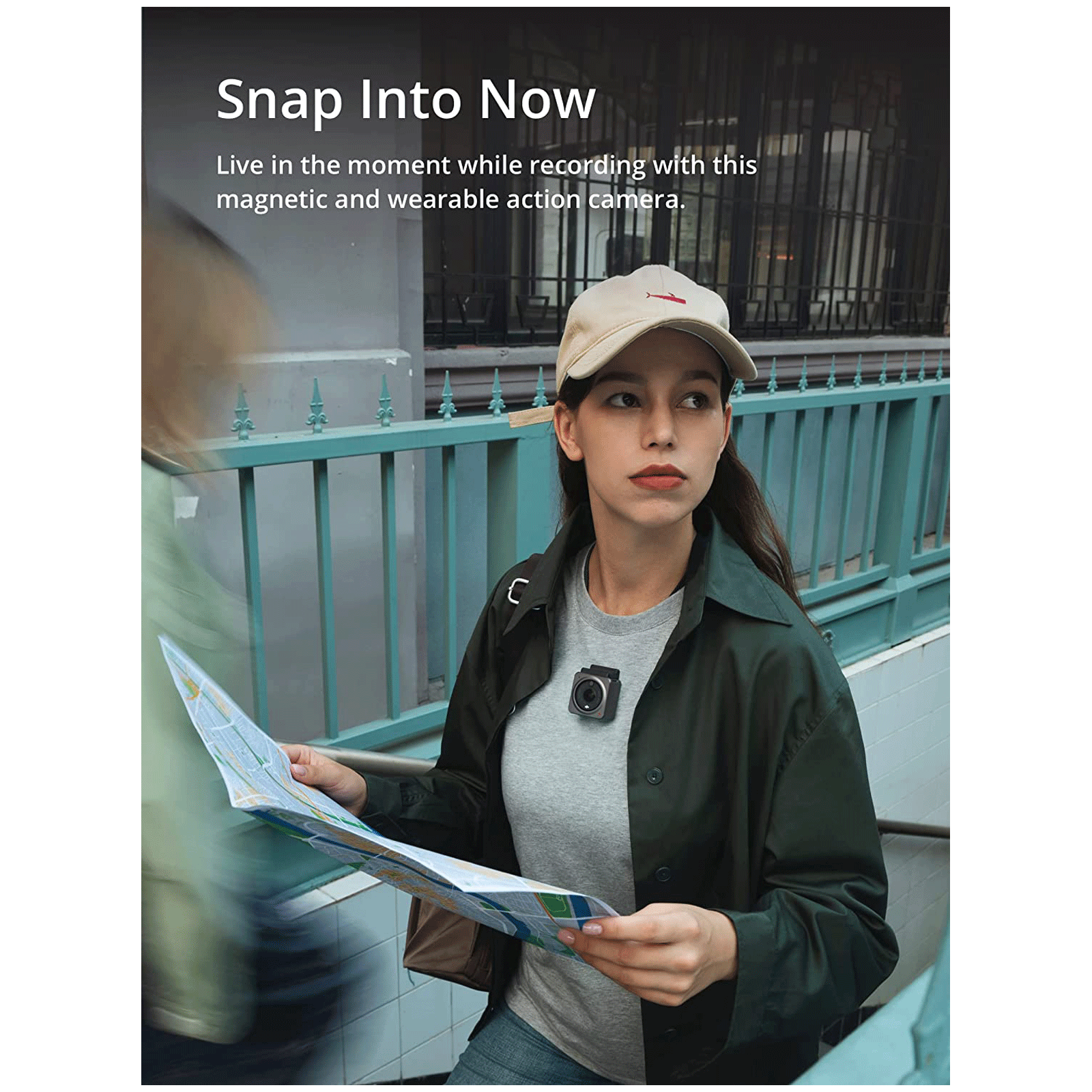 DJI Action 2 Dual Screen Combo 4K and 12MP 120 FPS Waterproof Action Camera with 4-mic Matrix Stereo (Black)_6