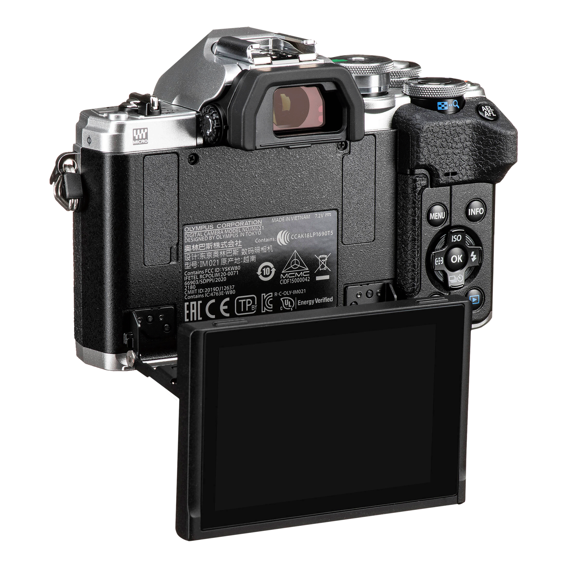 OLYMPUS OM-D E-M10 Mark IV 20.3MP Mirrorless Camera (14-42 mm Lens, 17.3 x 13 mm Sensor, Tiltable Screen)_7