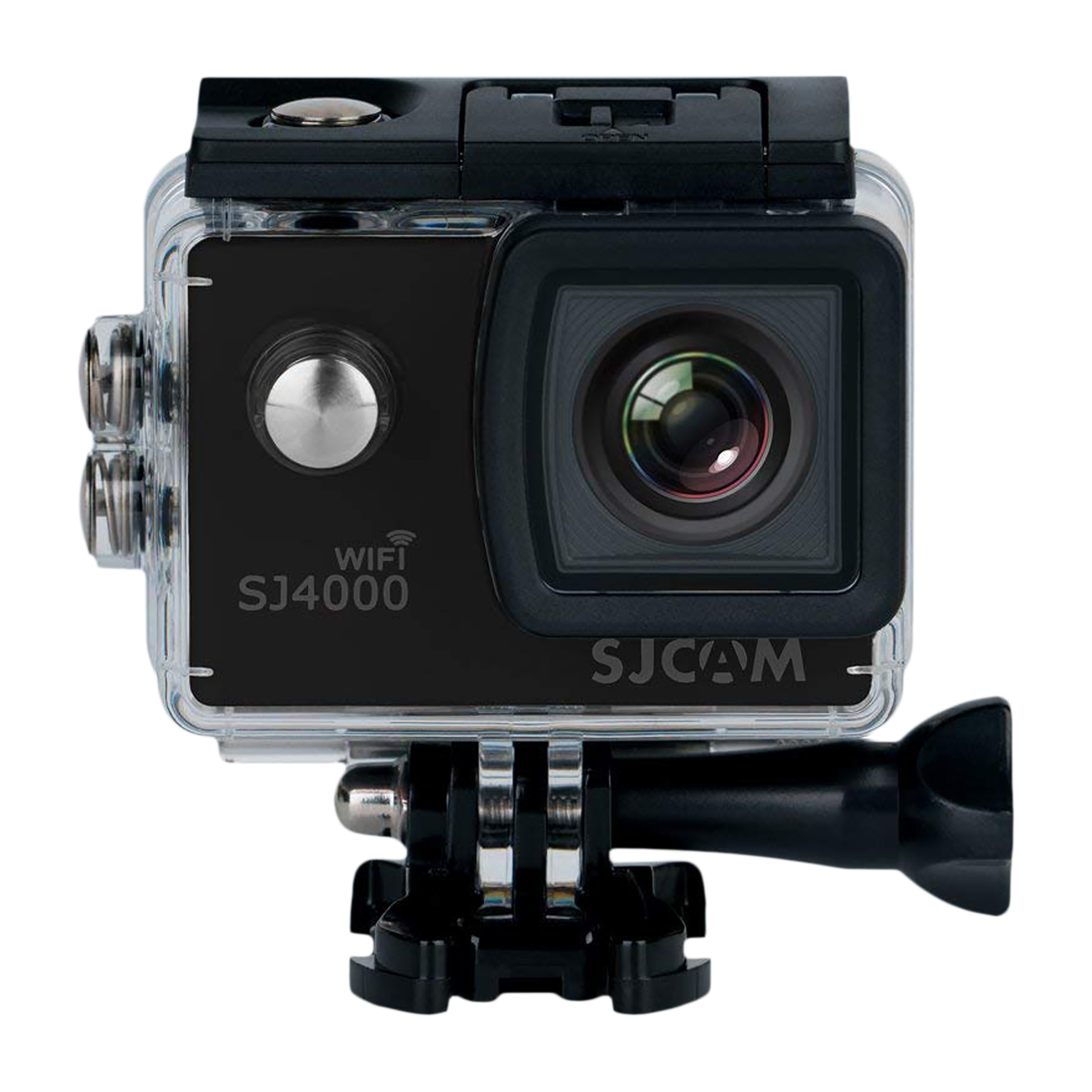 SJCAM SJ4000 4K and 12MP 30 FPS Waterproof Action Camera with 170 Degree Wide Angle (Black)_1