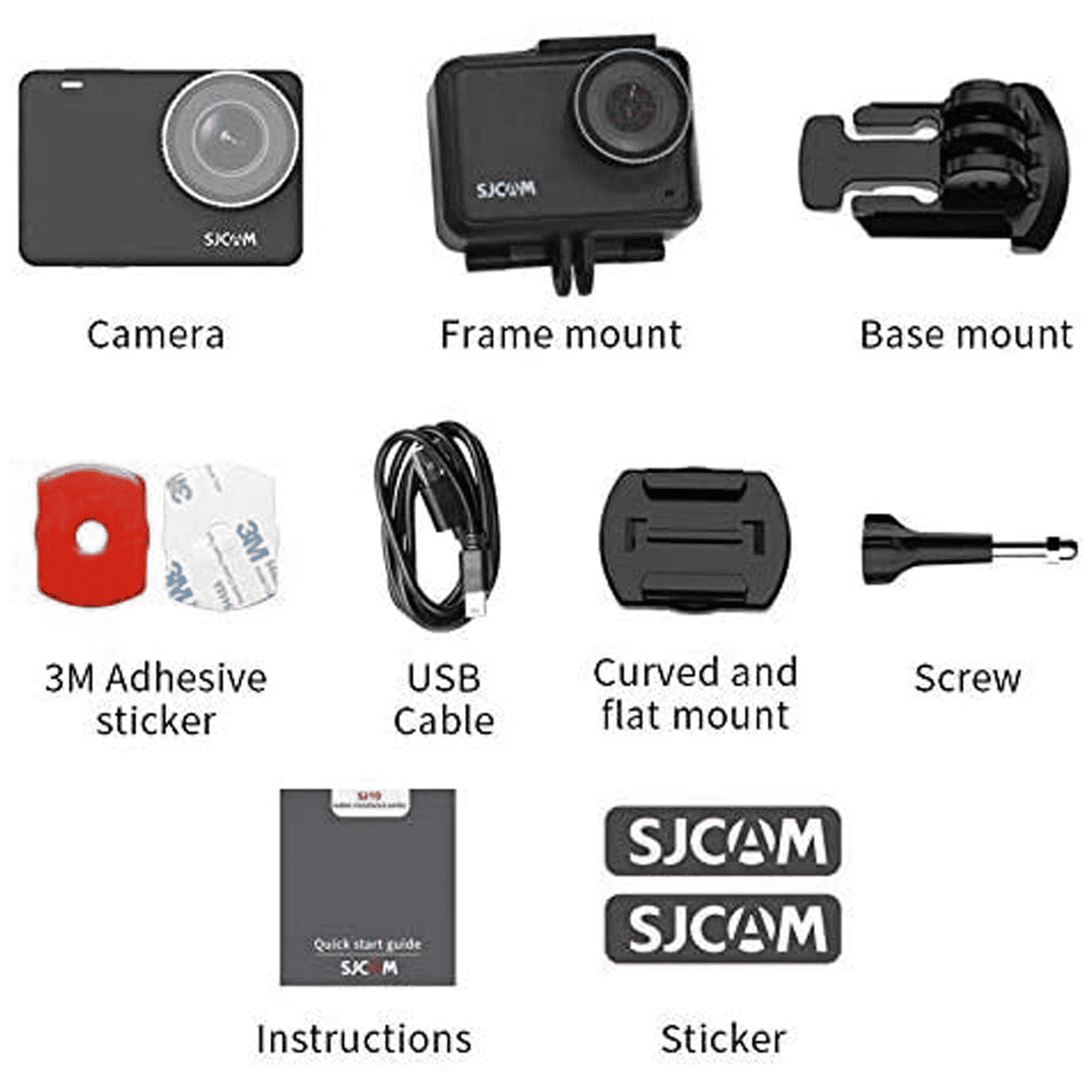 SJCAM SJ10X 4K and 12MP 60 FPS Waterproof Action Camera with Gyro Stabilization (Black)_3