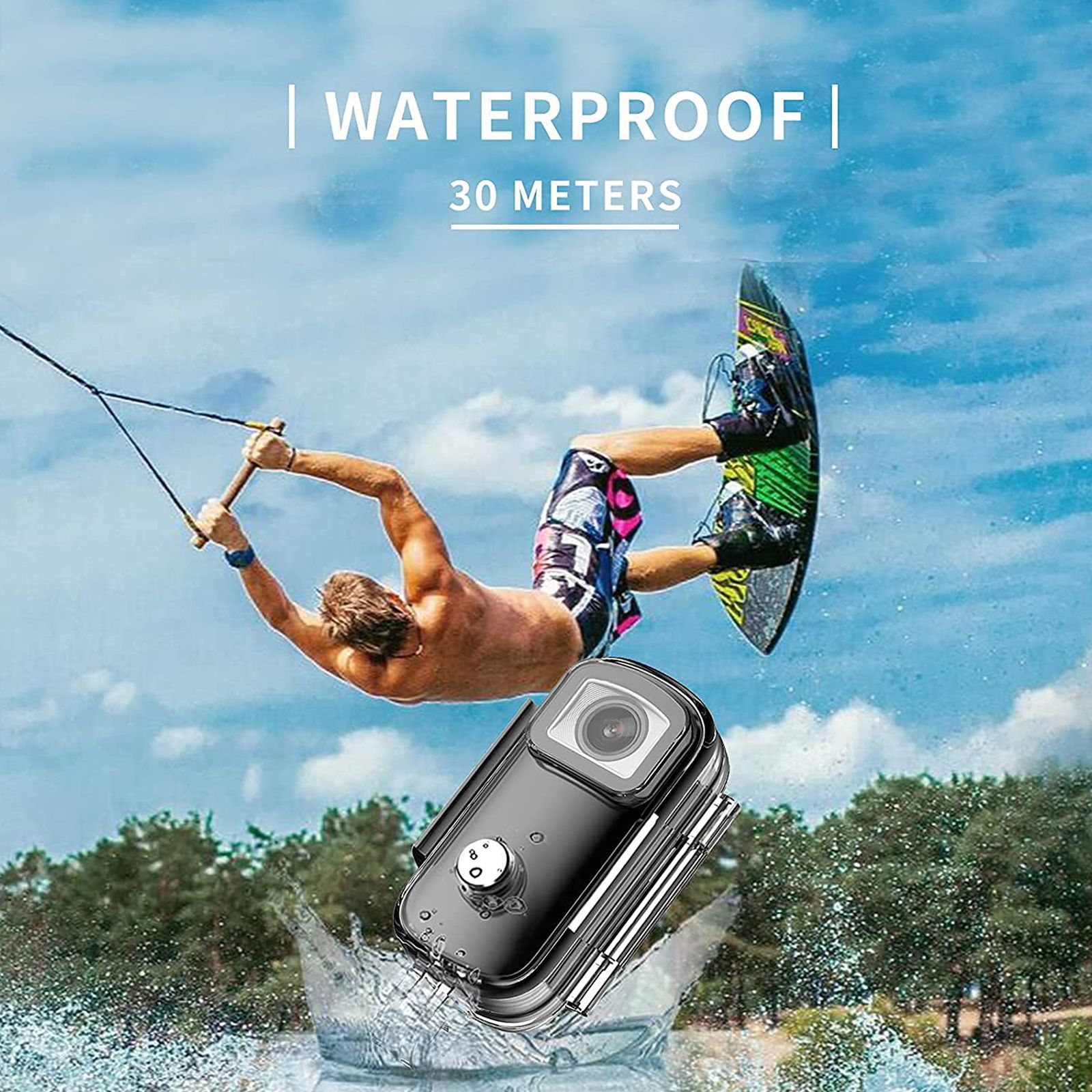 SJCAM C100+ 4K and 15MP 30 FPS Waterproof Action Camera with Magnetic Body (Black)_6
