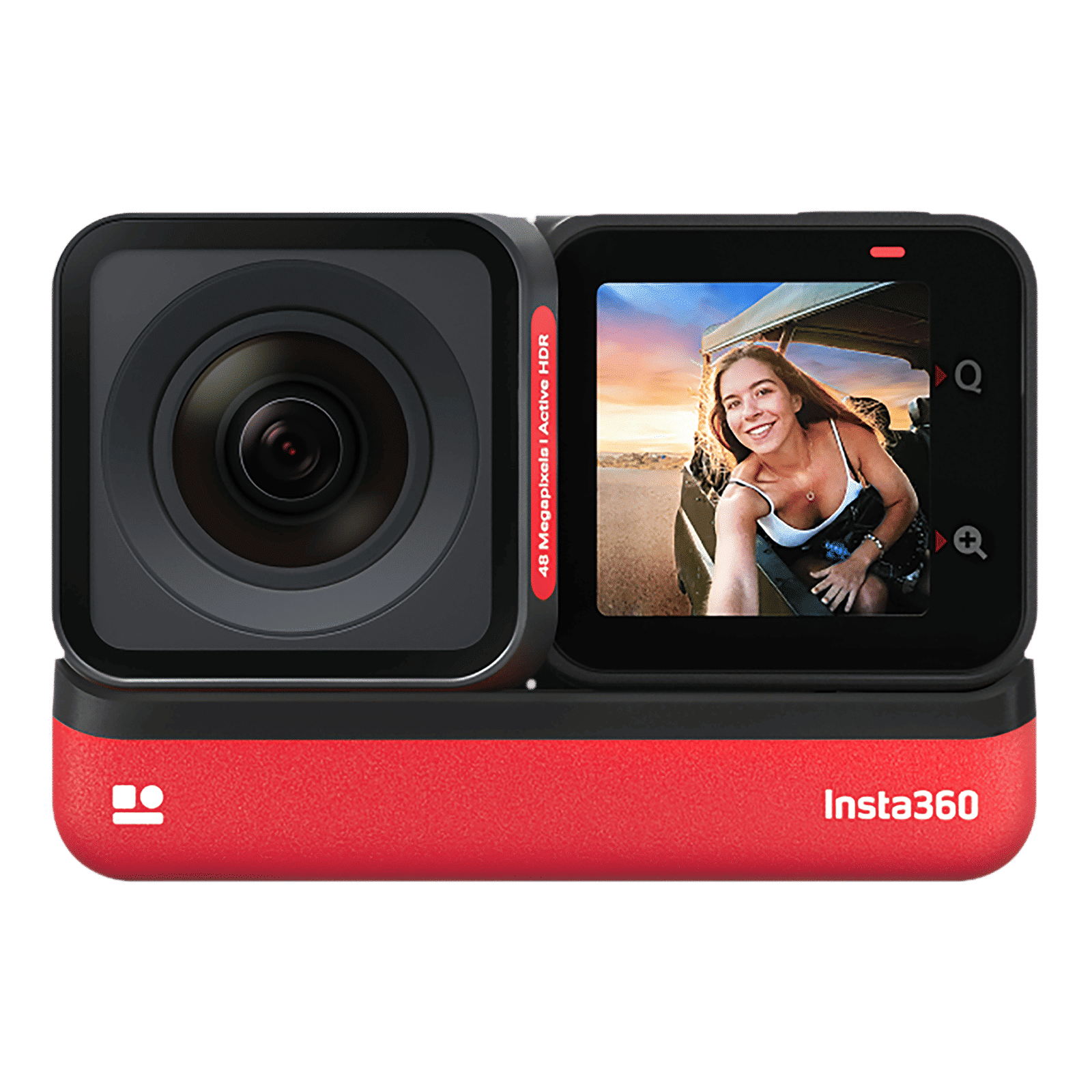 Insta360 One RS 4k Edition 6K and 48MP 60 FPS Waterproof Action Camera with FlowState Stabilisation (Black & Red) Insta360 One RS 4k Edition 6K and 48MP 60 FPS Waterproof Action Camera with FlowState Stabilisation (Black & Red)_8