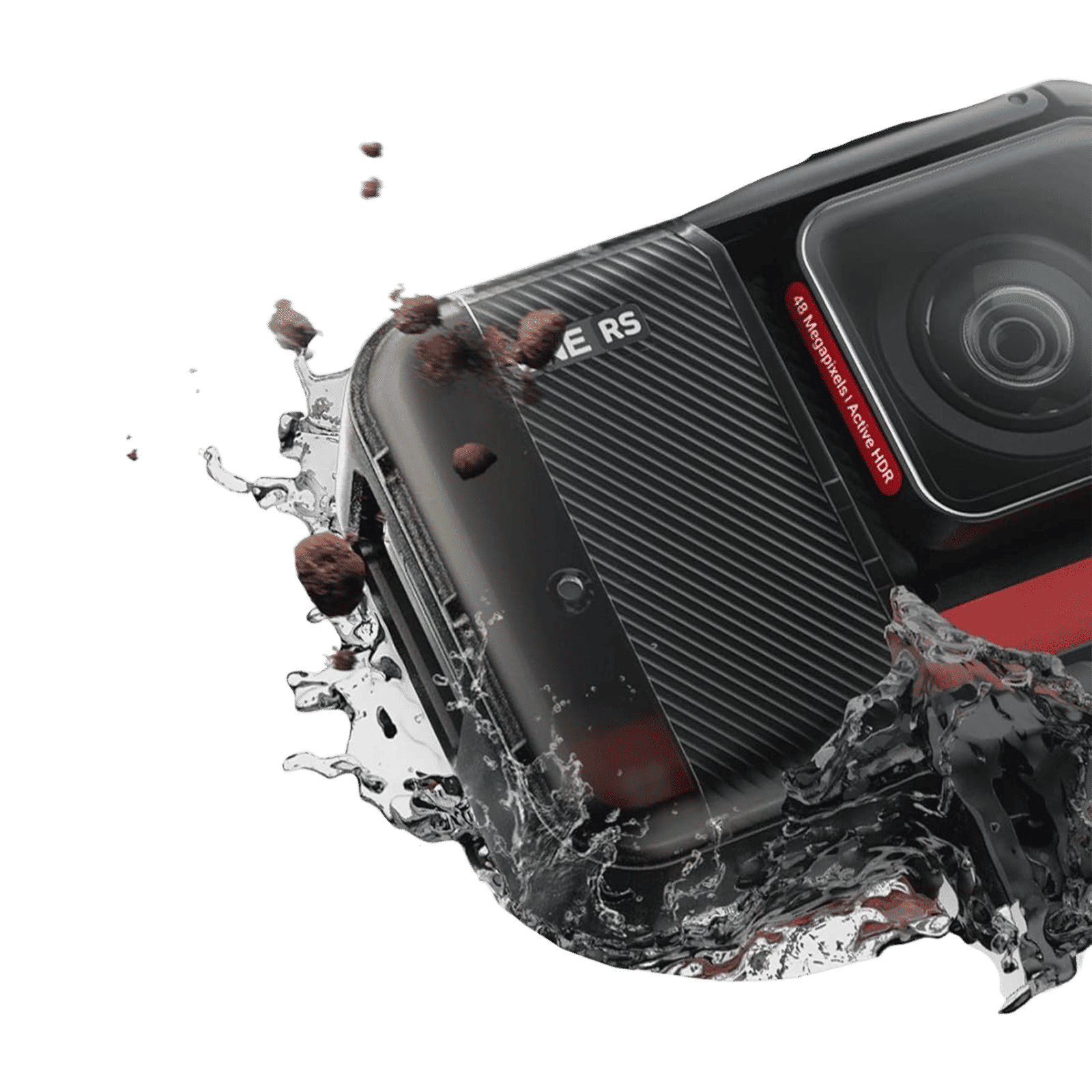 Insta360 One RS 4k Edition 6K and 48MP 60 FPS Waterproof Action Camera with FlowState Stabilisation (Black & Red) Insta360 One RS 4k Edition 6K and 48MP 60 FPS Waterproof Action Camera with FlowState Stabilisation (Black & Red)_4