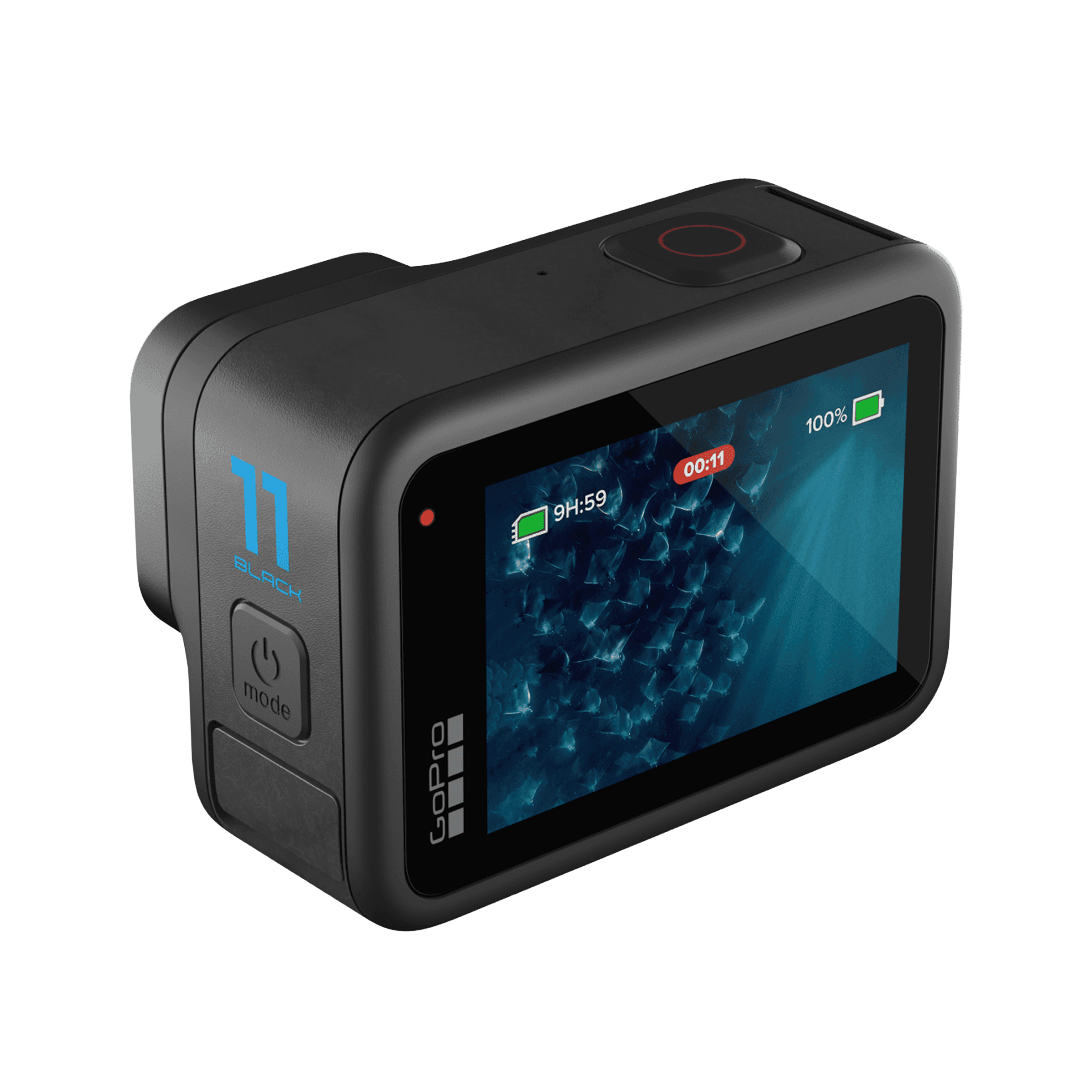 GoPro Hero11 5.3K and 27MP 240 FPS Waterproof Action Camera with Dual LCD Screens (Black)_4