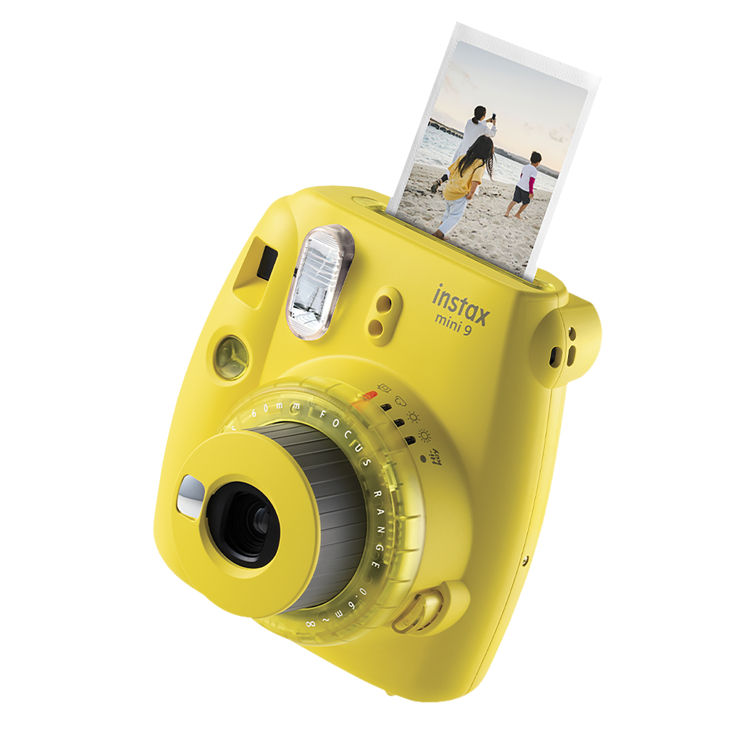 FUJIFILM Instax Mini 9 Instant Camera (Clear Yellow)_7