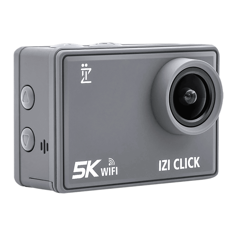 IZI CLICK 5K and 50MP 30 FPS Waterproof Sports Action Camera with EIS Stabilisation (Grey)_7