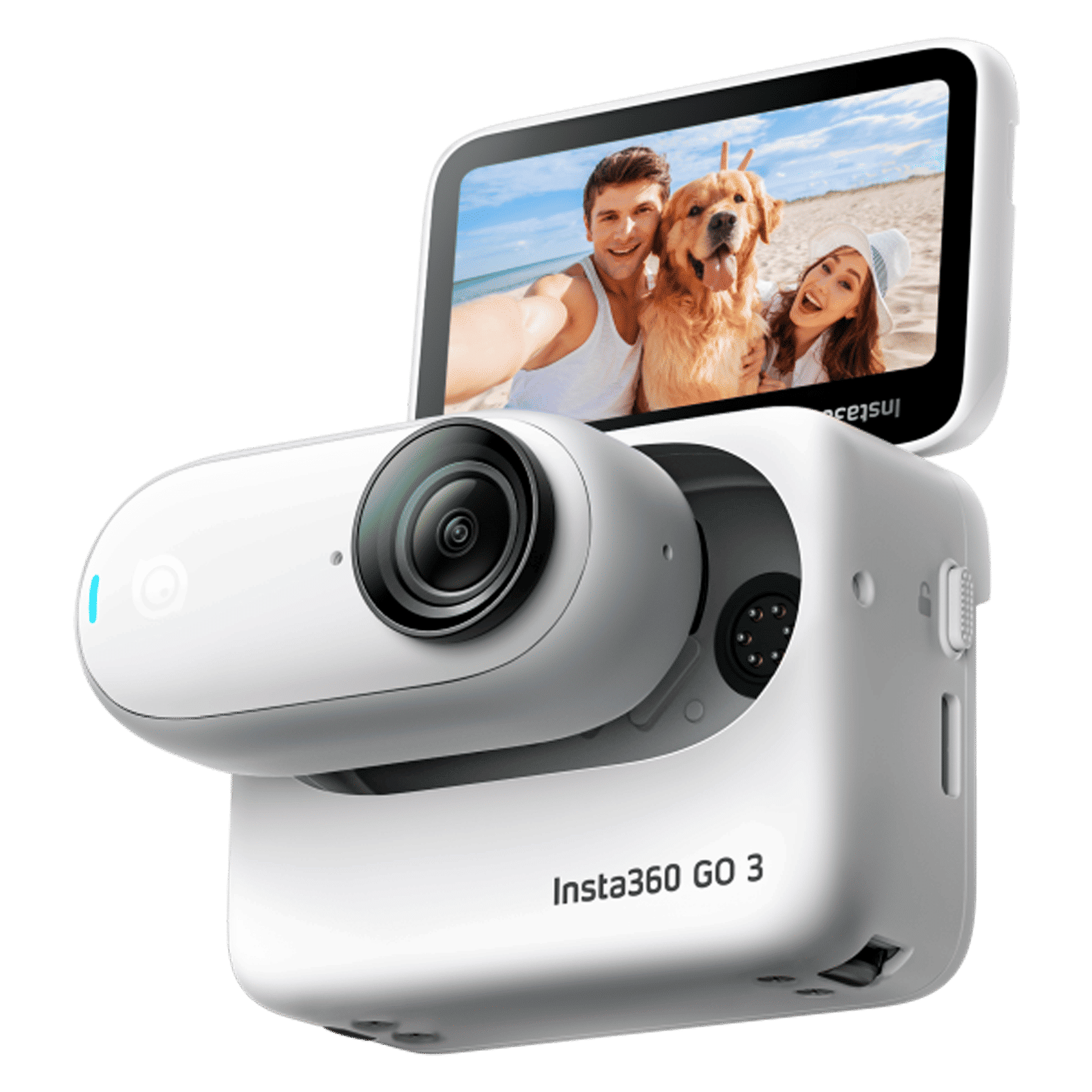 Insta360 GO 3 2.7K Waterproof Action Camera with FlowState Stabilization (White) Insta360 GO 3 2.7K Waterproof Action Camera with FlowState Stabilization (White)_2