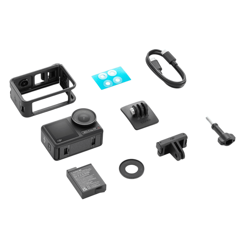 DJI Osmo Action 4 Standard Combo 4K and 10MP 240 FPS Waterproof Action Camera with EIS Stabilisation (Black) DJI Osmo Action 4 Standard Combo 4K and 10MP 240 FPS Waterproof Action Camera with EIS Stabilisation (Black)_8