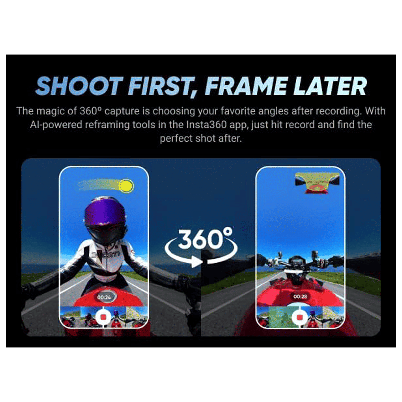 Insta360 X4 8K and 72MP 120 FPS Waterproof Action Camera with AI Gesture Control (Black)_7