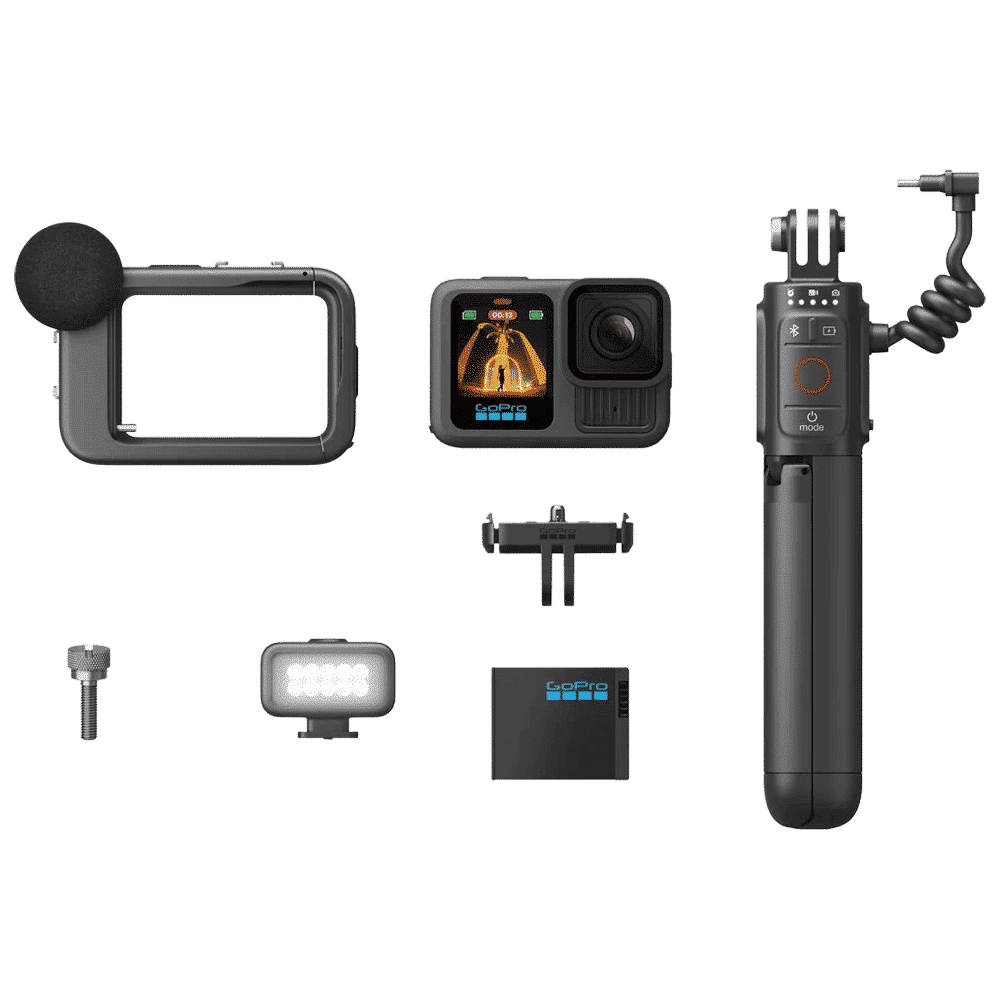 GoPro HERO13 Creator Edition 5.3K and 27.6MP 240 FPS Waterproof Sports Action Camera with CMOS Sensor (Black) GoPro HERO13 Creator Edition 5.3K and 27.6MP 240 FPS Waterproof Sports Action Camera with CMOS Sensor (Black)_1