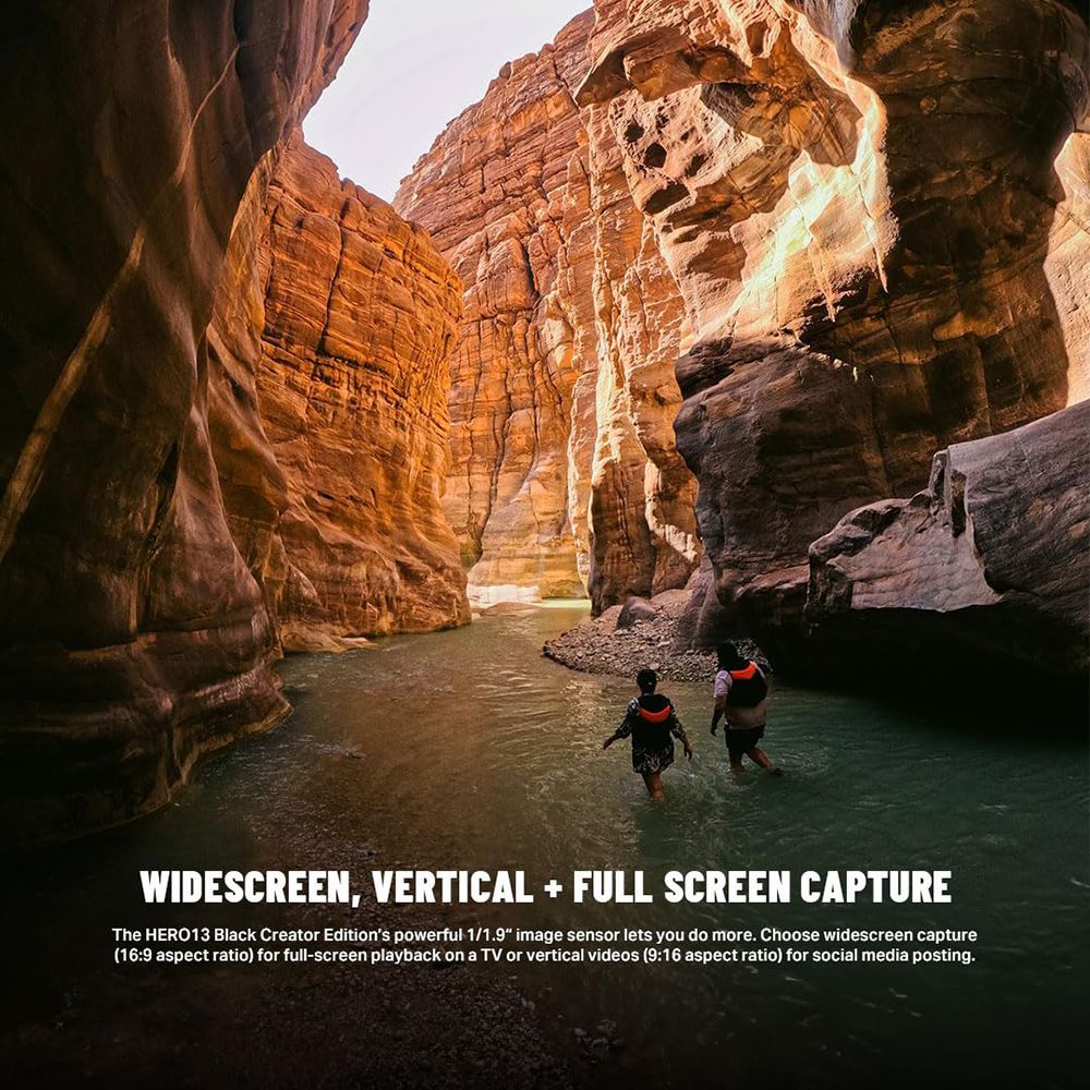 GoPro HERO13 Creator Edition 5.3K and 27.6MP 240 FPS Waterproof Sports Action Camera with CMOS Sensor (Black) GoPro HERO13 Creator Edition 5.3K and 27.6MP 240 FPS Waterproof Sports Action Camera with CMOS Sensor (Black)_10