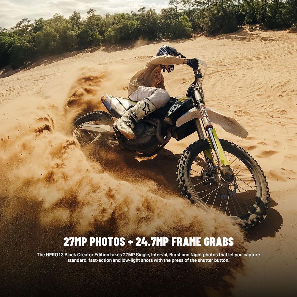 GoPro HERO13 Creator Edition 5.3K and 27.6MP 240 FPS Waterproof Sports Action Camera with CMOS Sensor (Black) GoPro HERO13 Creator Edition 5.3K and 27.6MP 240 FPS Waterproof Sports Action Camera with CMOS Sensor (Black)_12