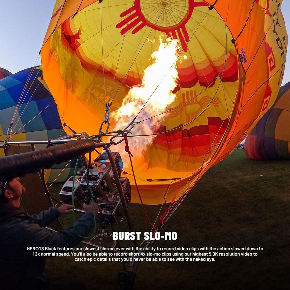 GoPro HERO13 Creator Edition 5.3K and 27.6MP 240 FPS Waterproof Sports Action Camera with CMOS Sensor (Black) GoPro HERO13 Creator Edition 5.3K and 27.6MP 240 FPS Waterproof Sports Action Camera with CMOS Sensor (Black)_14