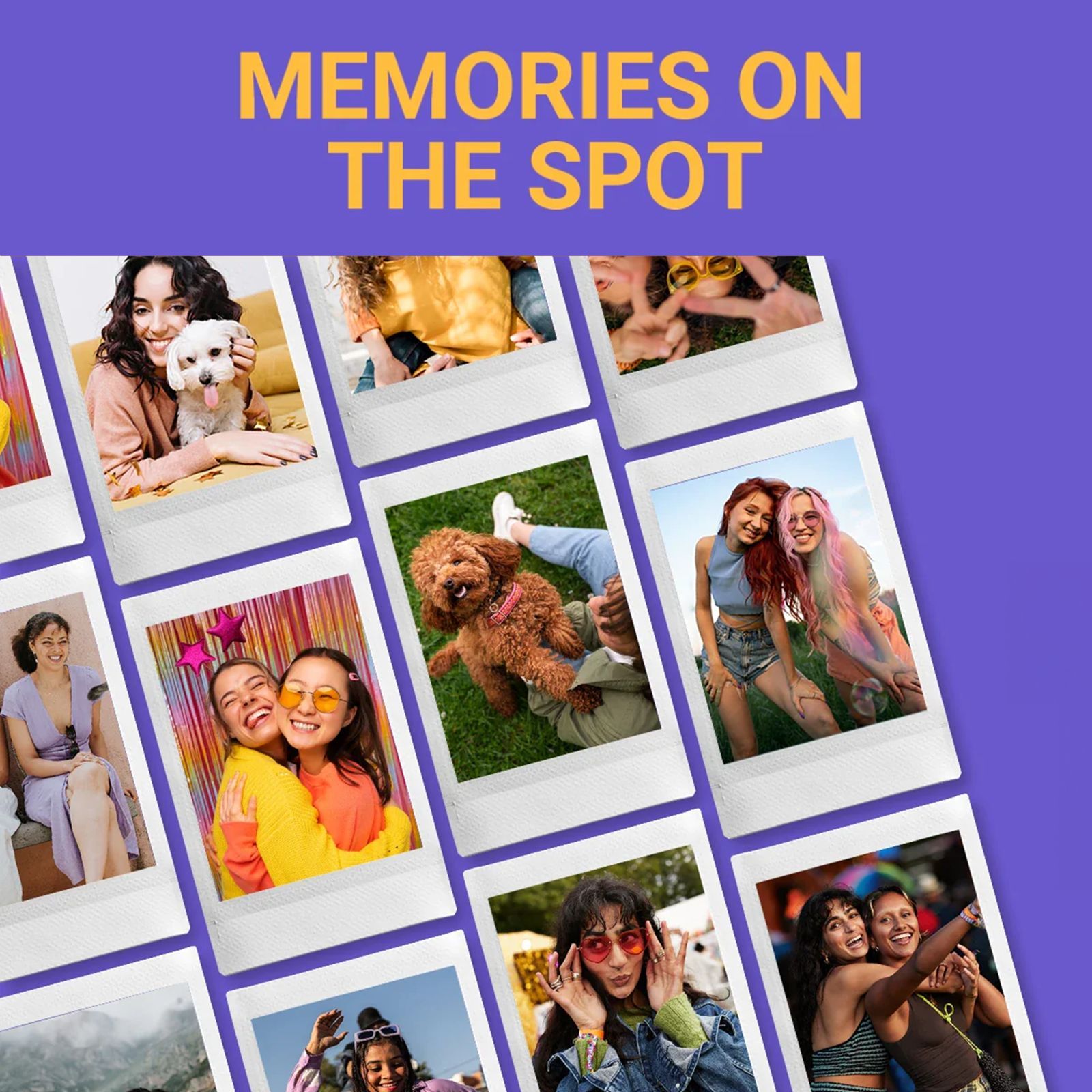 FUJIFILM Instax Mini SE Fun Pack Instant Camera with 10 Shots (Purple) FUJIFILM Instax Mini SE Fun Pack Instant Camera with 10 Shots (Purple)_4